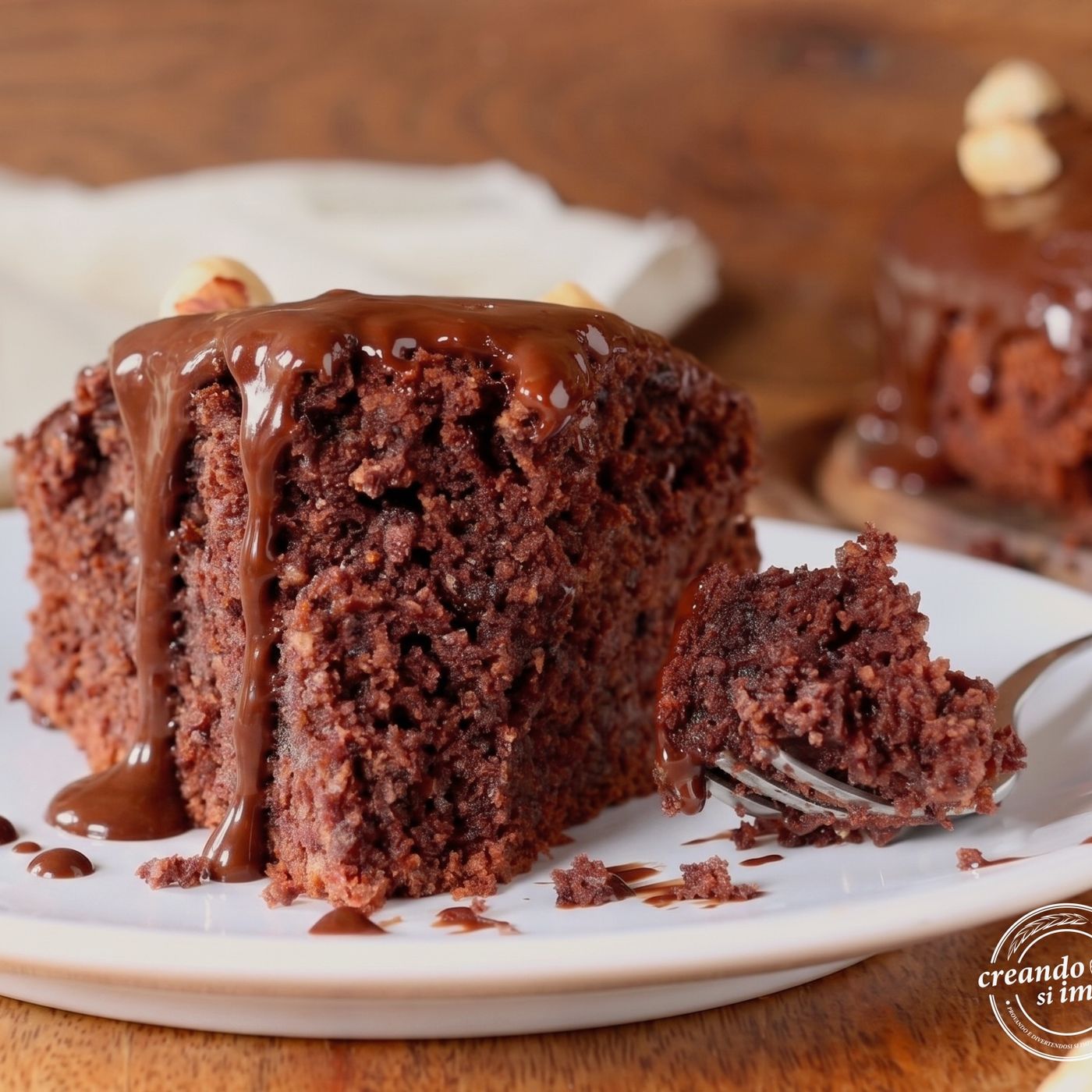 Torta al cacao e nocciole senza burro, latte e uova episode artwork