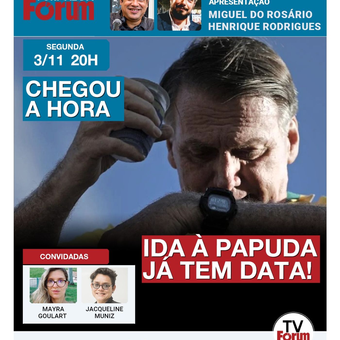 Ida de Bolsonaro à Papuda já tem data | Moraes enquadra Castro, que fala fino e abaixa a cabeça episode artwork