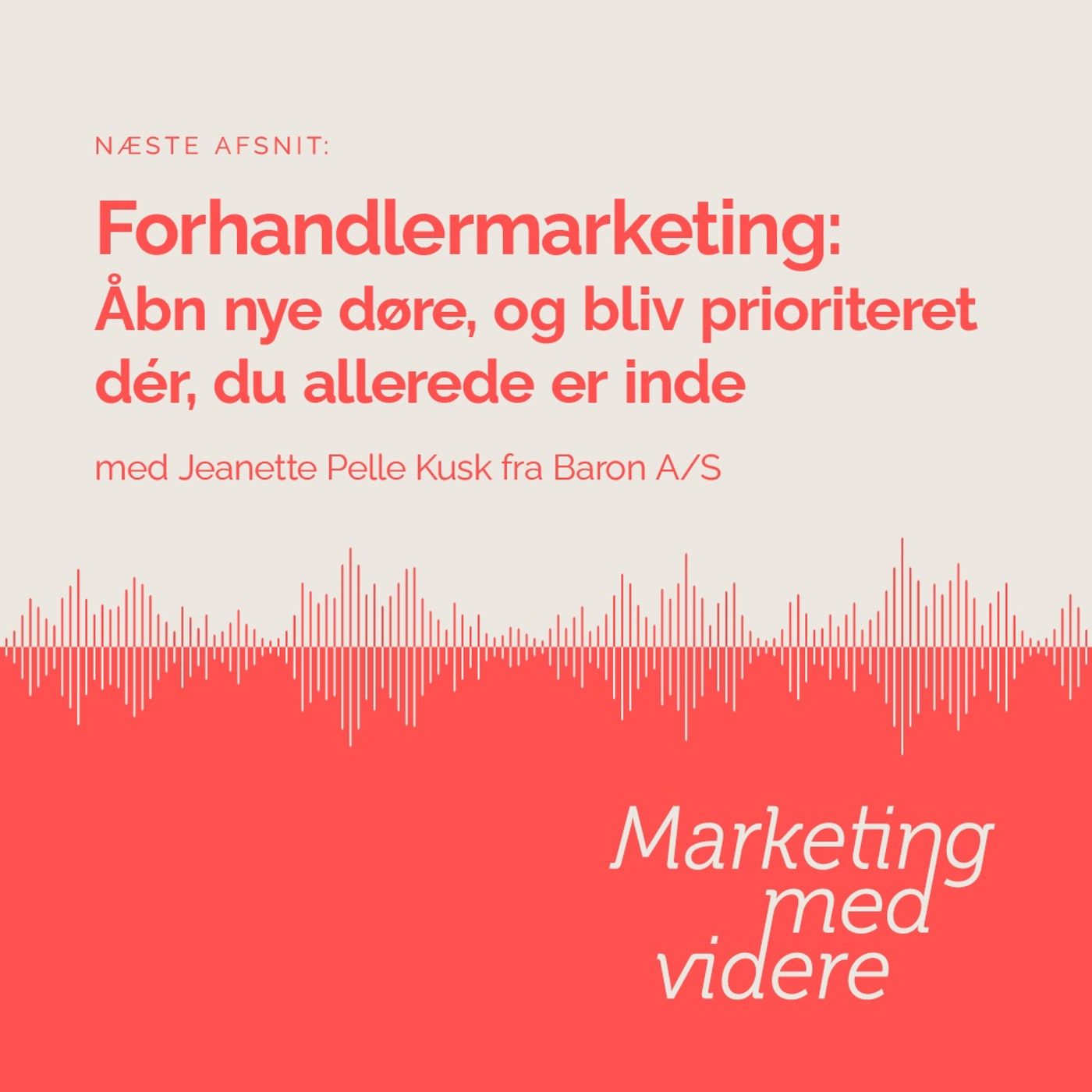 Marketing med videre