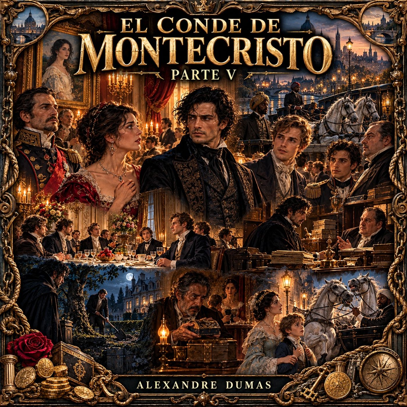 El conde de Montecristo (Parte 5) de Alexandre Dumas ⚔️ | Audiolibro en español | Aventuras y venganza | Grandes Clásicos
