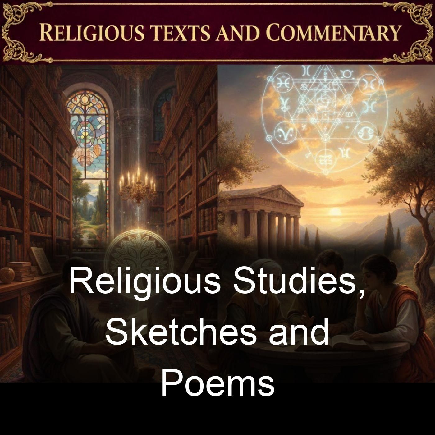 Religious Studies, Sketches and Poems cover art
