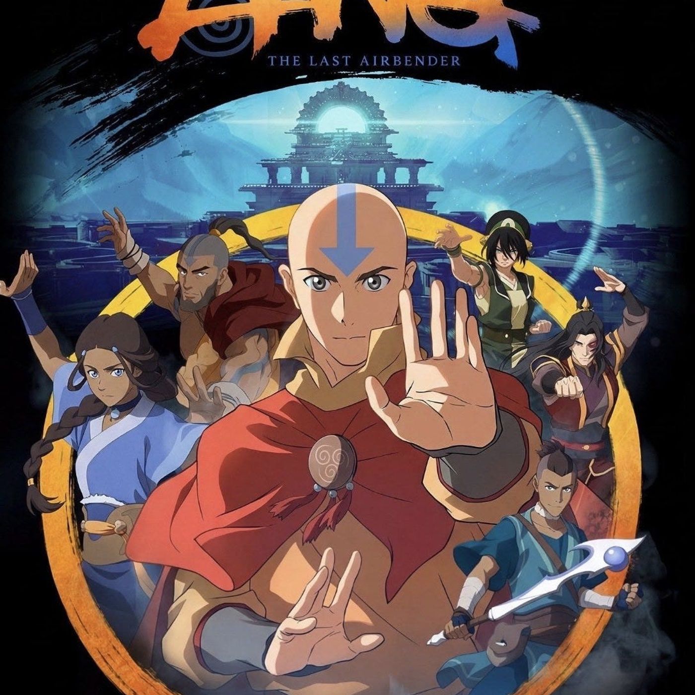 aang the last air bender reaction