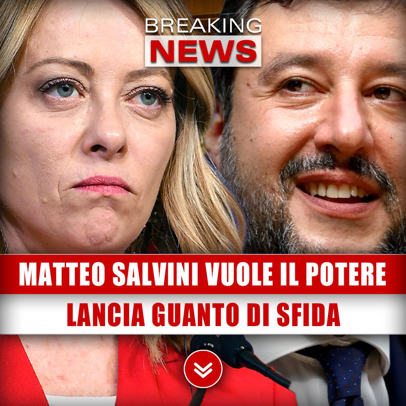 Matteo Salvini Vuole Il Potere: Lancia Guanto Di Sfida Alla Meloni!