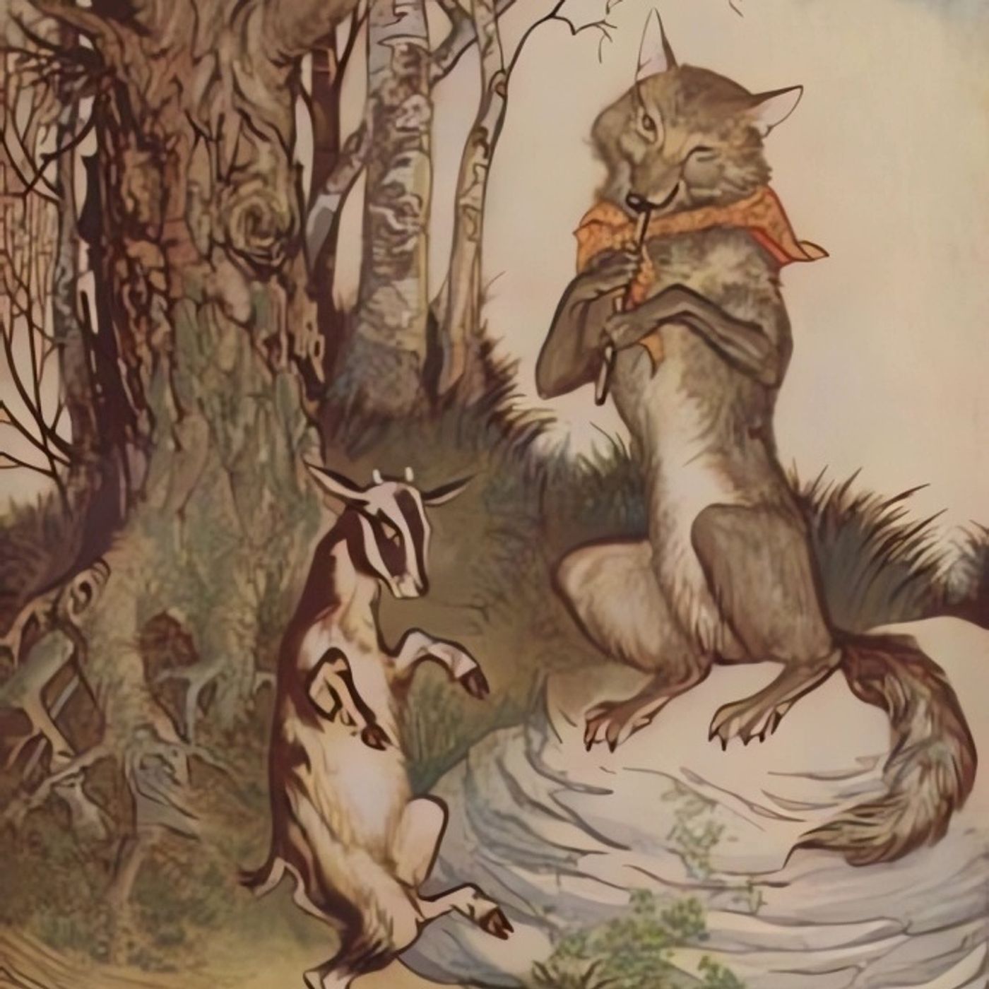 De wolf en het kindje | Aesopus Fabels episode artwork
