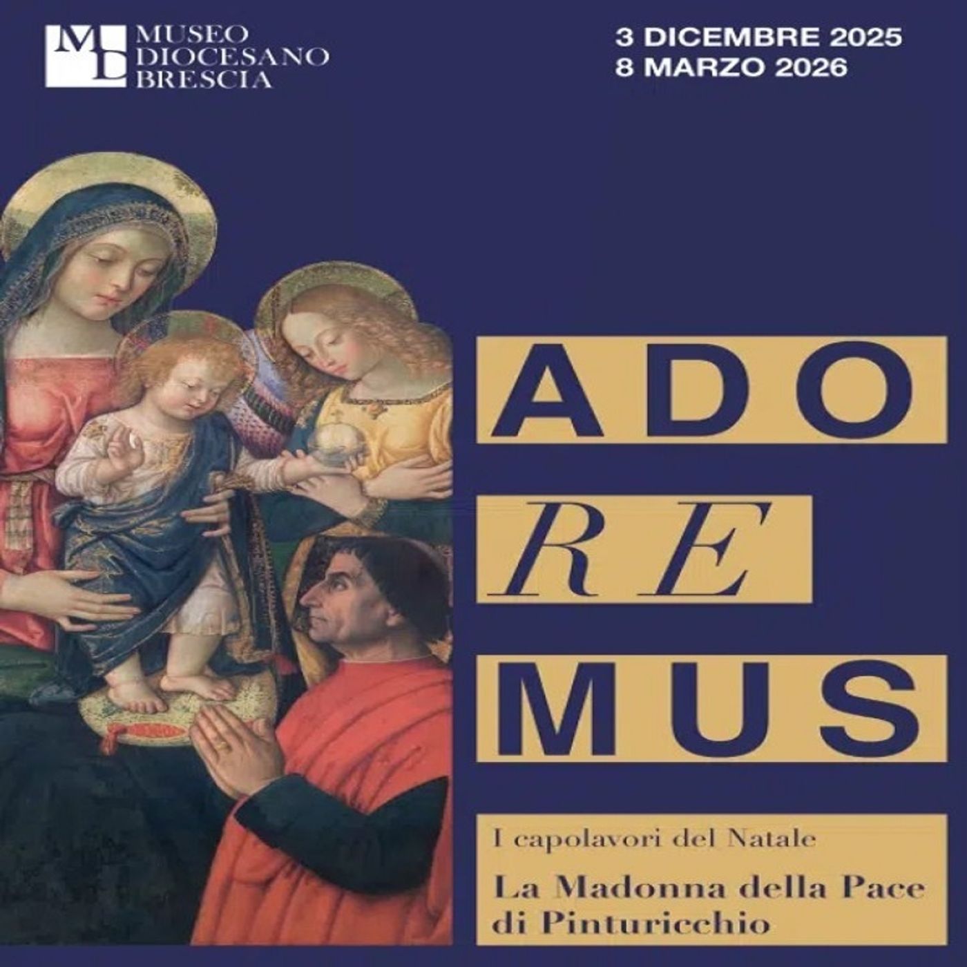 "Adoremus - I capolavori del Natale", al Museo Diocesano la "Madonna della pace" di Pinturicchio: intervista a Mauro Salvatore  - 5 dic 2025 episode artwork