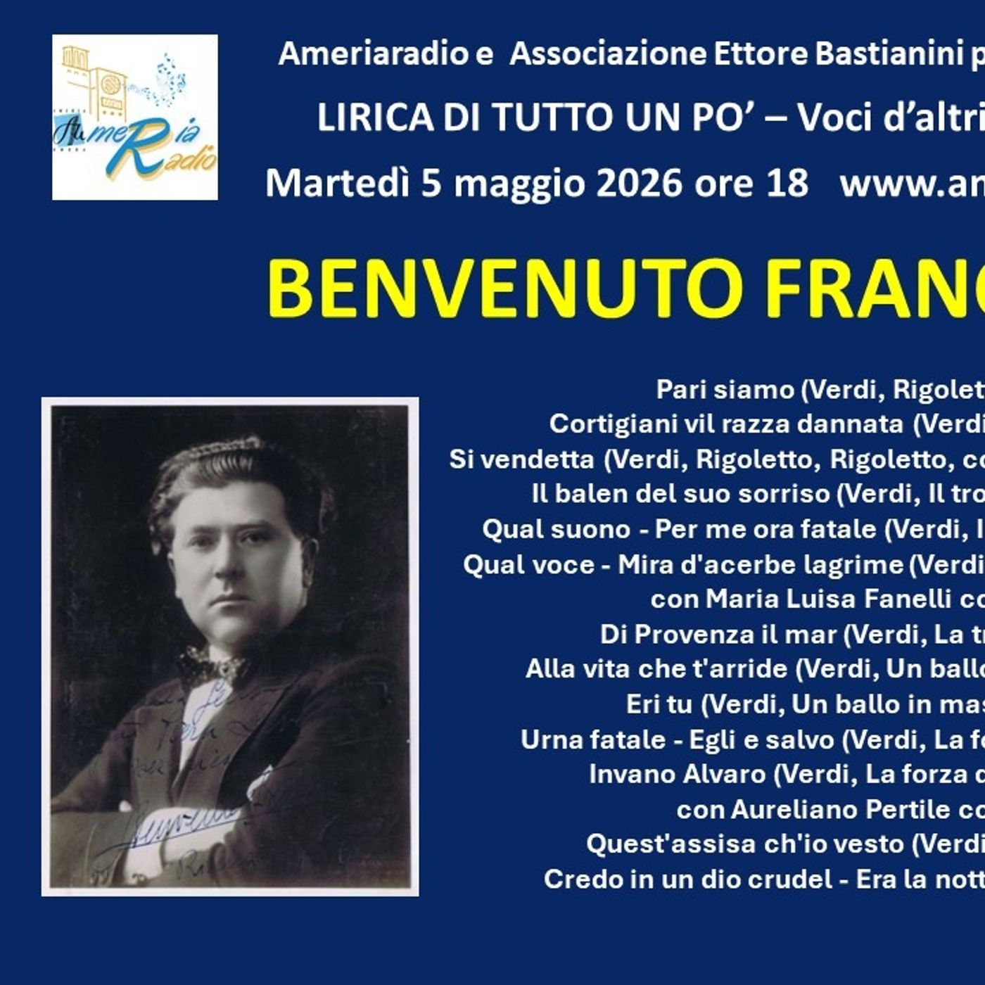 Lirica di tutto un po' - Benvenuto Franci seconda puntata episode artwork