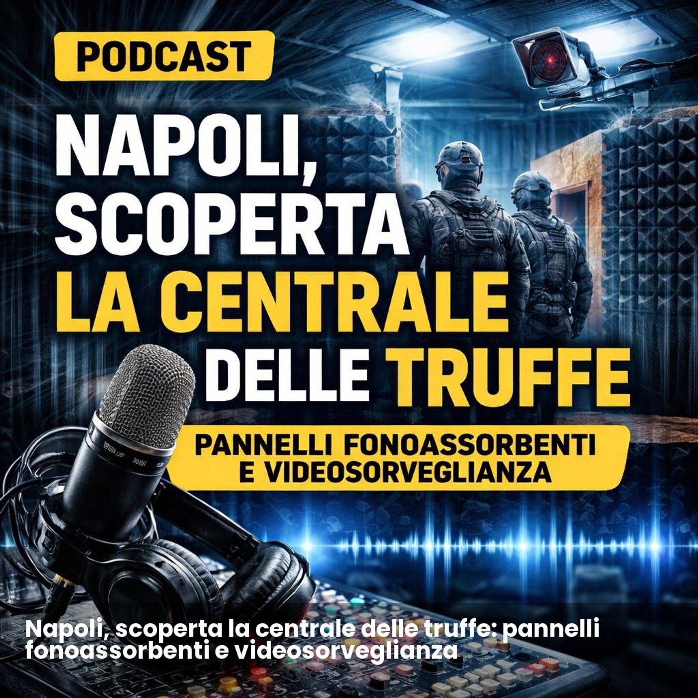 Napoli, scoperta la centrale delle truffe: pannelli fonoassorbenti e videosorveglianza episode artwork