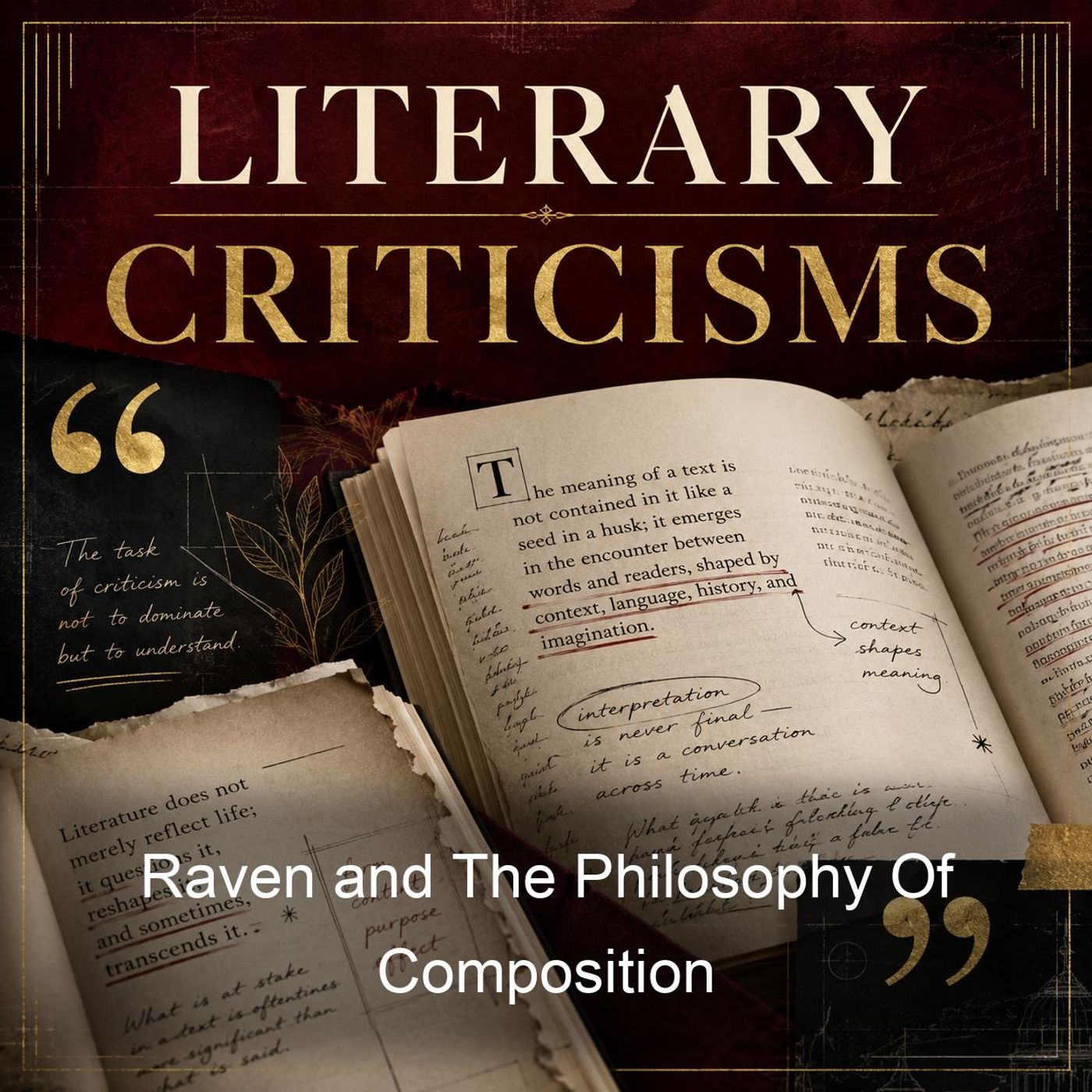 Raven and The Philosophy Of Composition podcast artwork