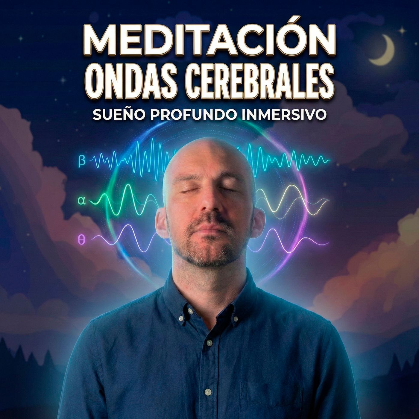 ¡¡CEREBRO EN CALMA!! con esta MEDITACIÓN para DORMIR PROFUNDO (Pantalla oscura)