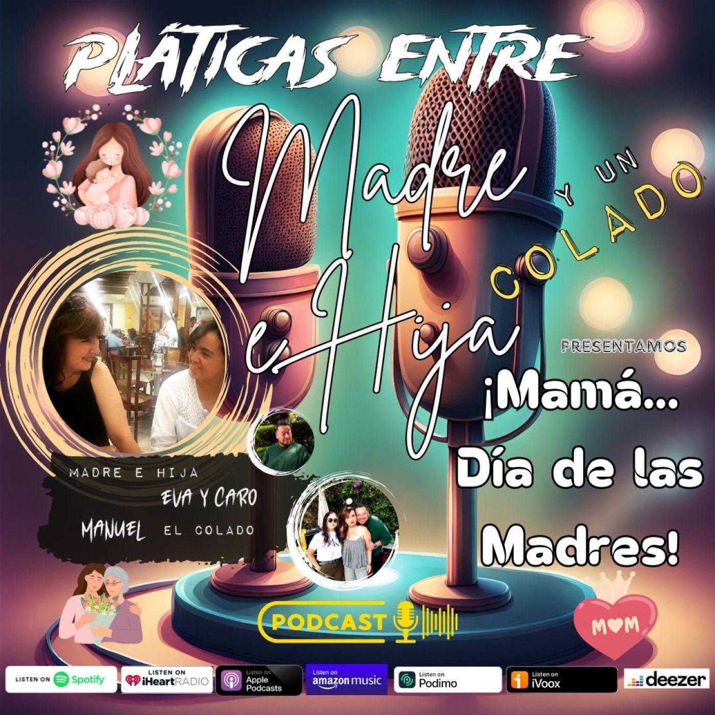 Pláticas entre madre e hija y un colado