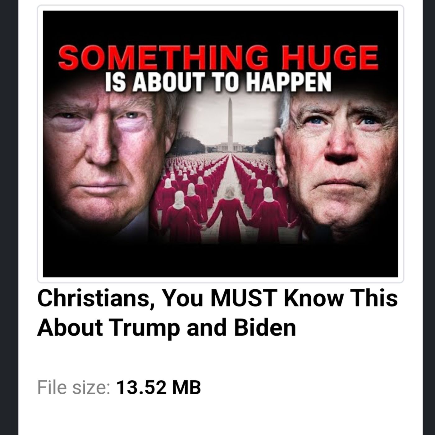 Christians, You MUST Know This About Trump and Biden episode artwork