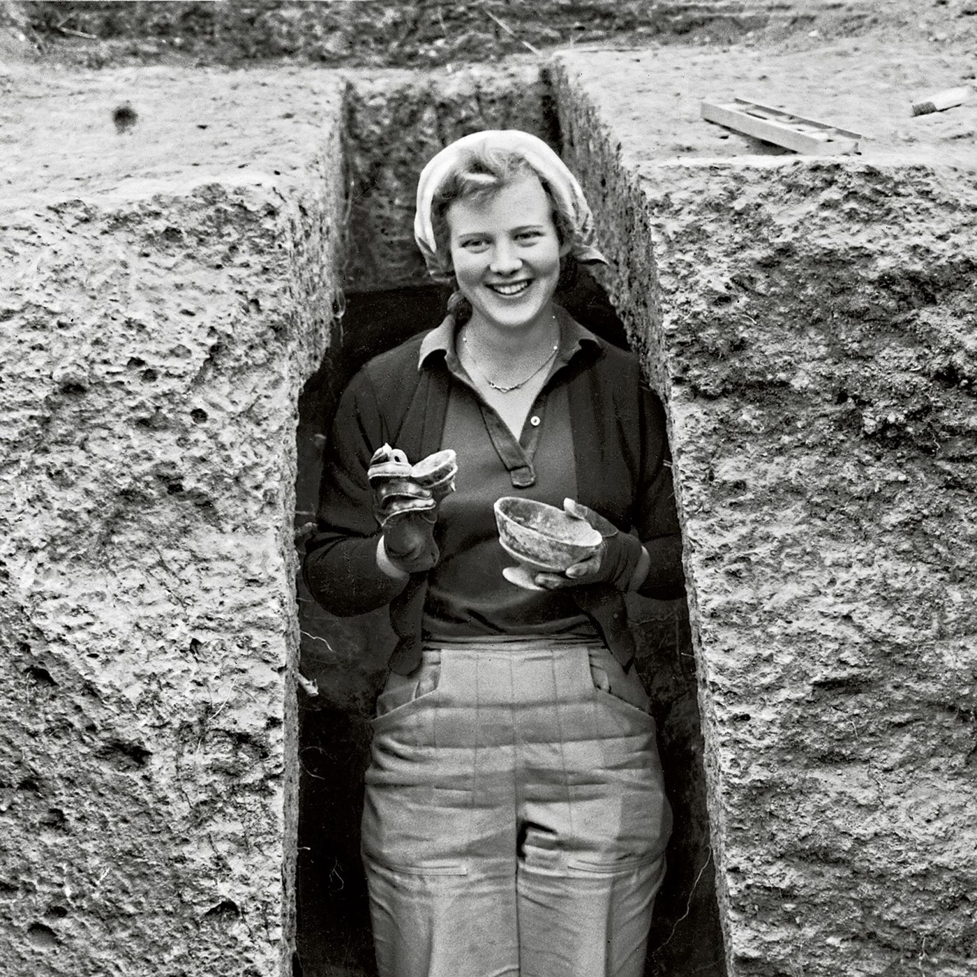 Dronning Margrethe og arkæologien af Moesgaard Museum