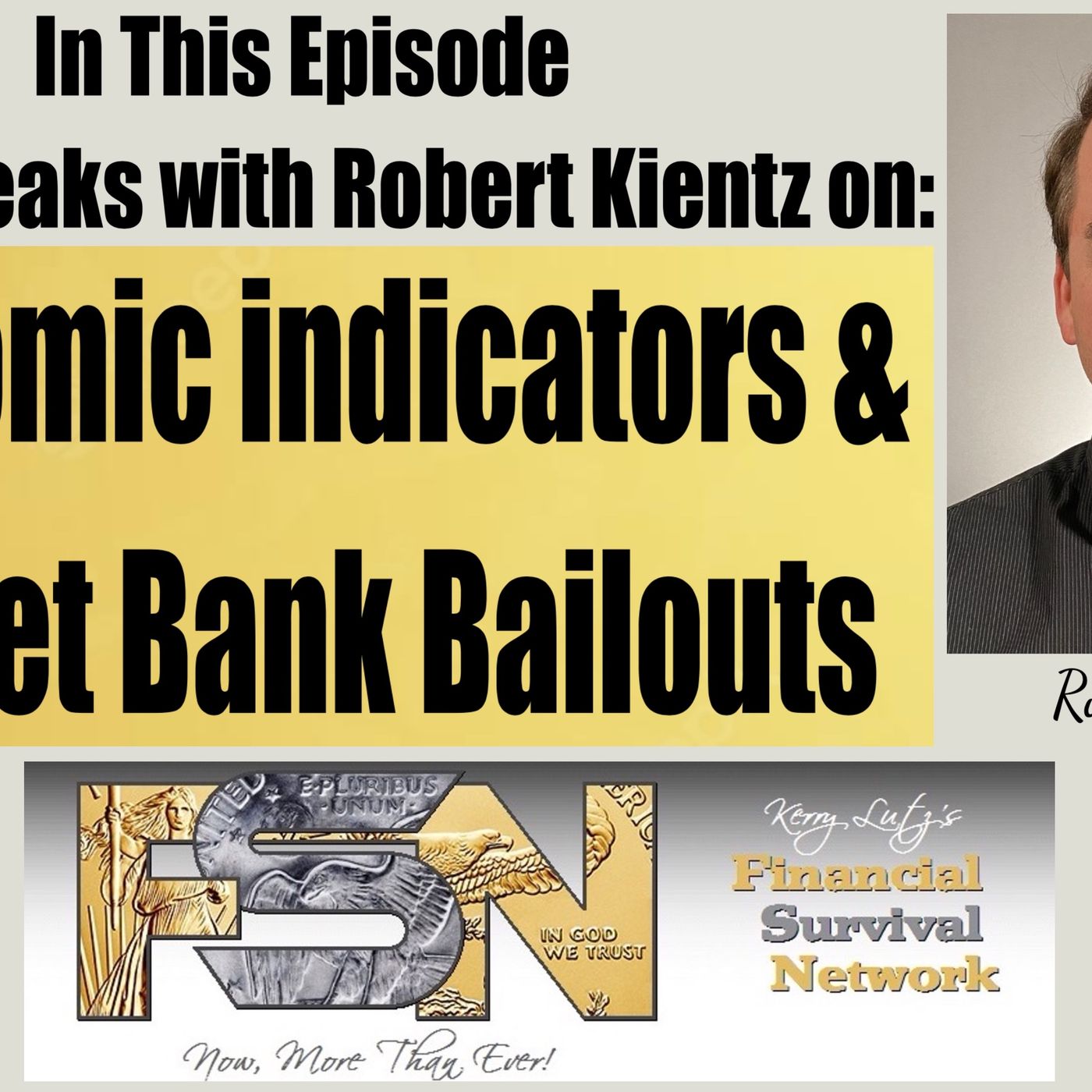 cover of episode Economic indicators &  Secret Bank Bailouts - Robert Kientz #5872