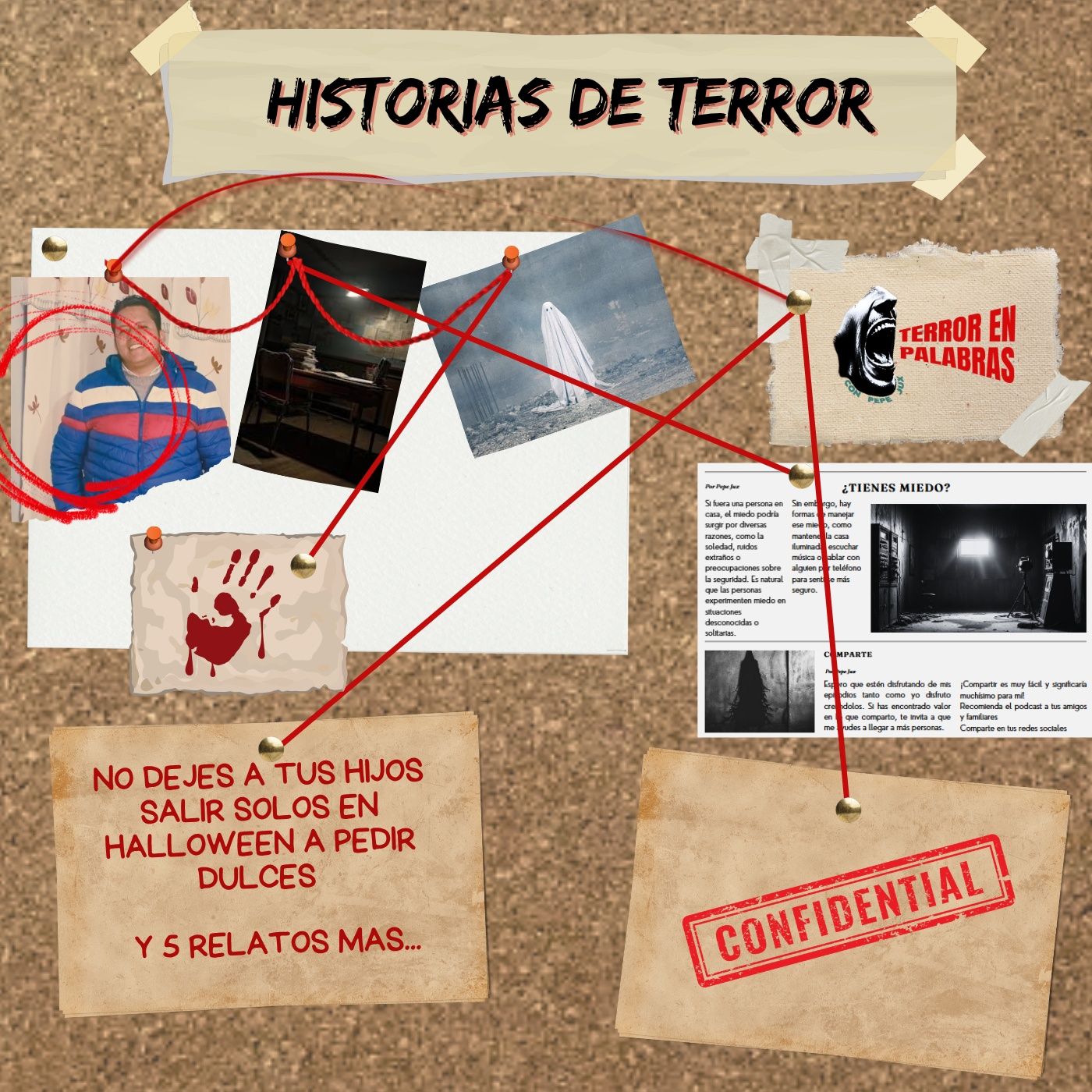 No dejes a tus hijos  salir solos en halloween a pedir dulces y 5 relatos más... episode artwork