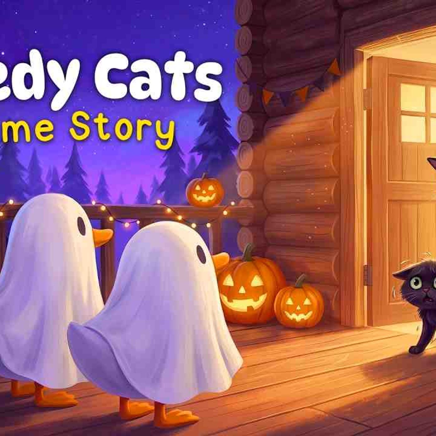 The Scaredy Cats 🙀 👻 Kids Halloween Bedtime Story 💤 🎃 episode artwork