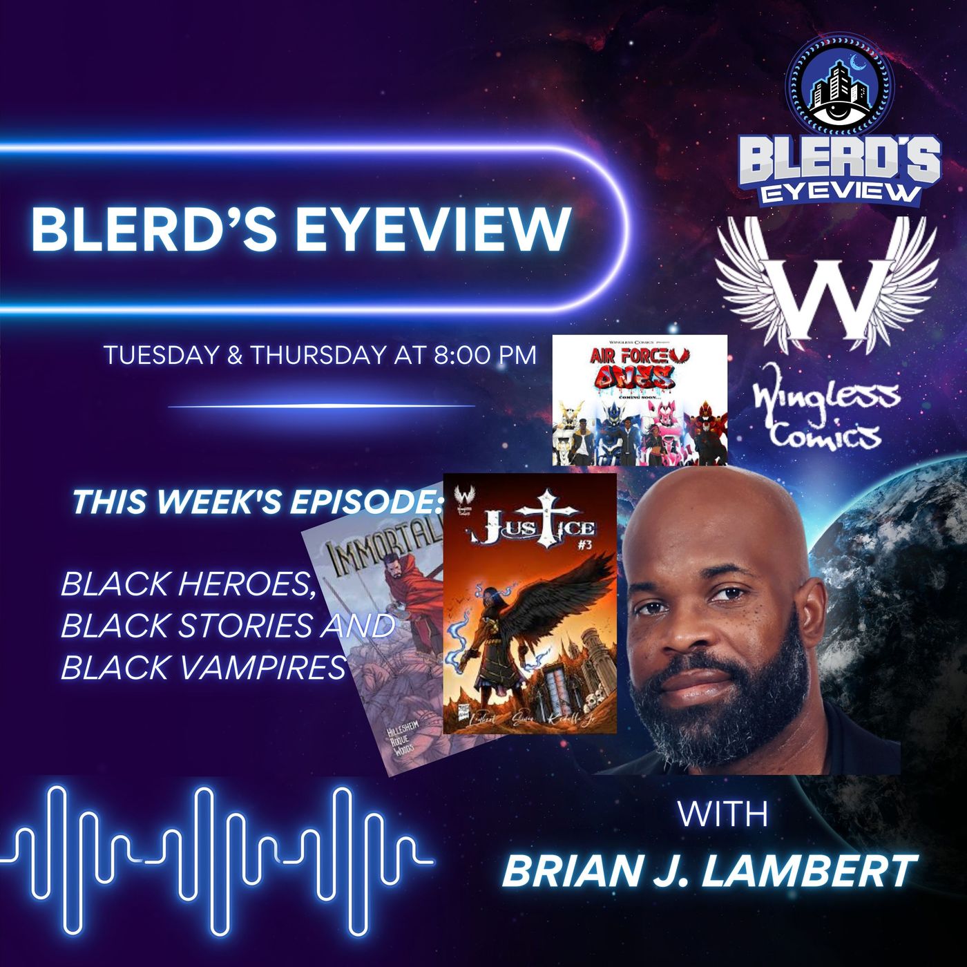 Exploring the Depths of Black Indie Comics: A Conversation with Brian J. Lambert episode artwork