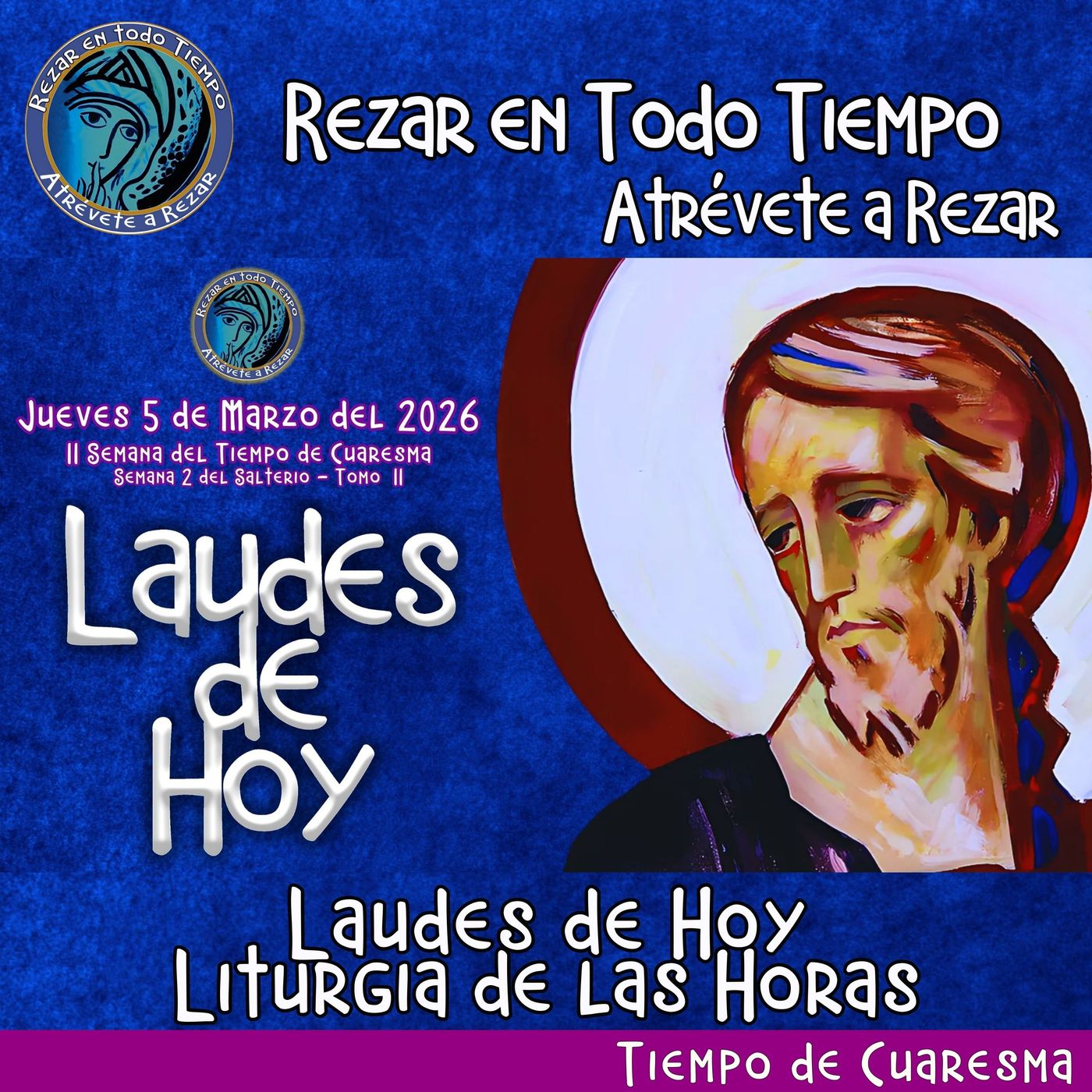 LAUDES DE HOY JUEVES 5 DE MARZO 2026. CAMINO NEOCATECUMENAL. LITURGIA DE LAS HORAS. episode artwork