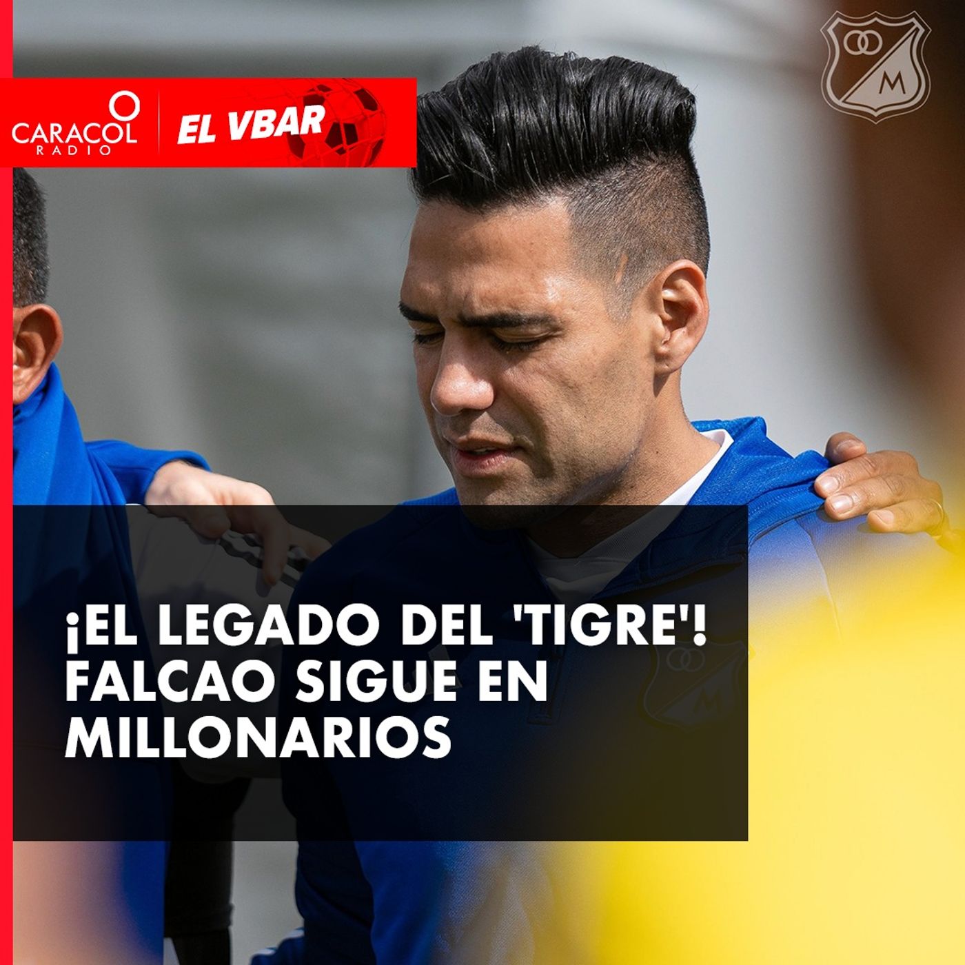 ¡El legado del 'Tigre'! Falcao sigue en Millonarios