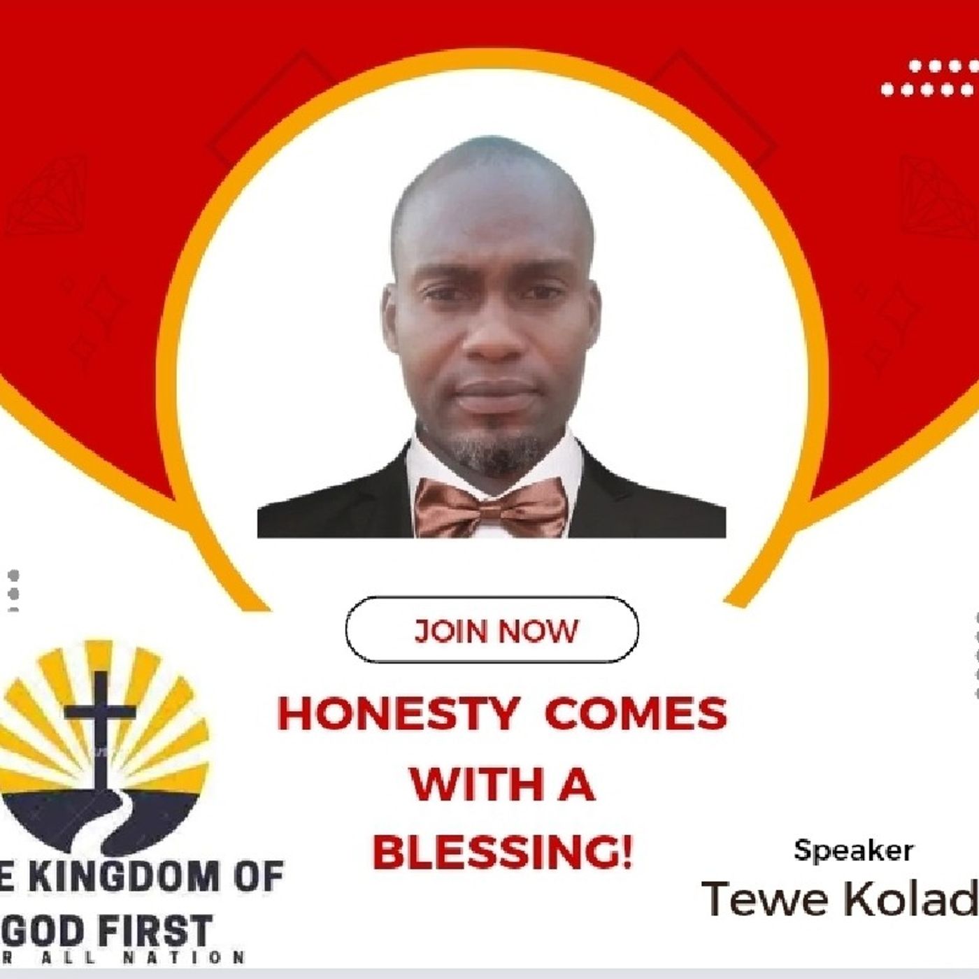 HONESTY COMES WITH A BLESSING!