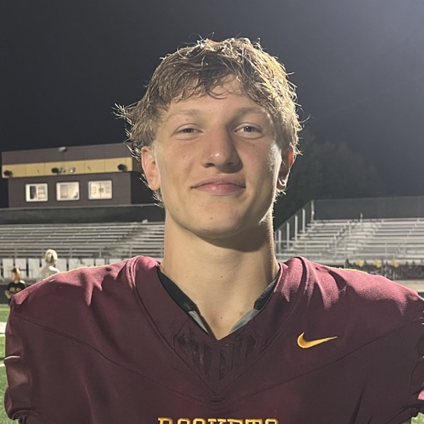 Hunter Carley runs wild in limited chances as Richmond-Burton tops Marian Central in high-scoring home opener episode artwork