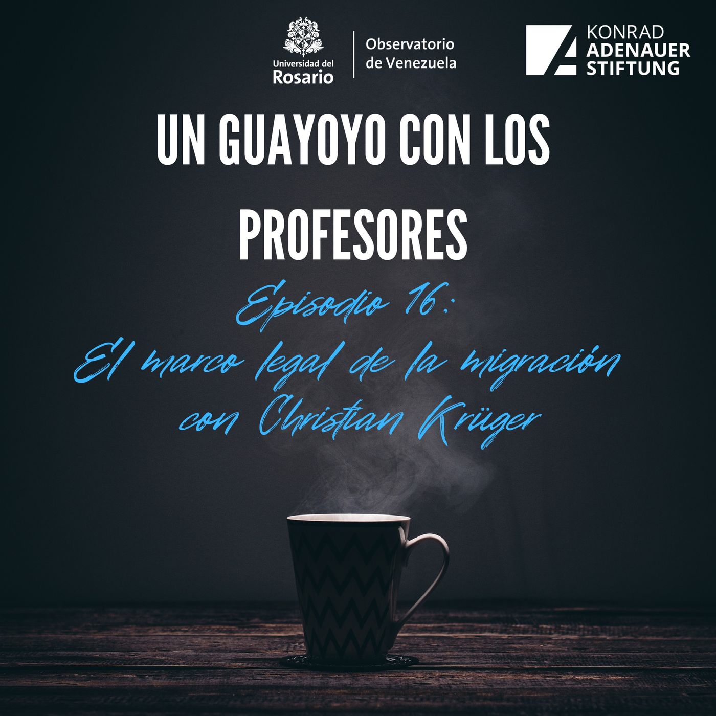 Un Guayoyo con los profesores
