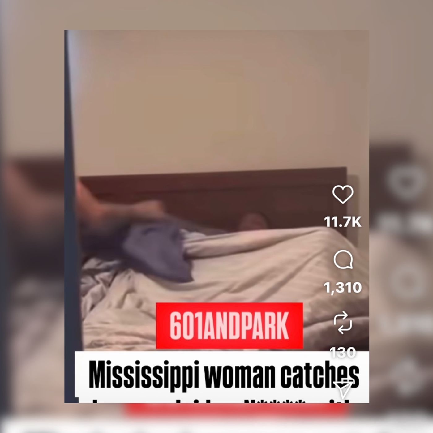 Caught in the Act: Mississippi Woman Finds Her Man Cheating