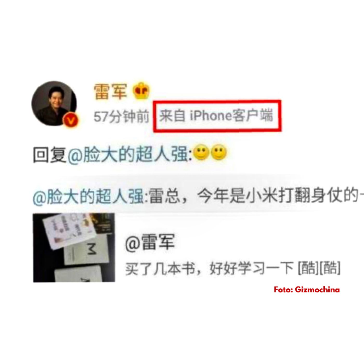Xiaomi, Weibo, iPhone 📲
