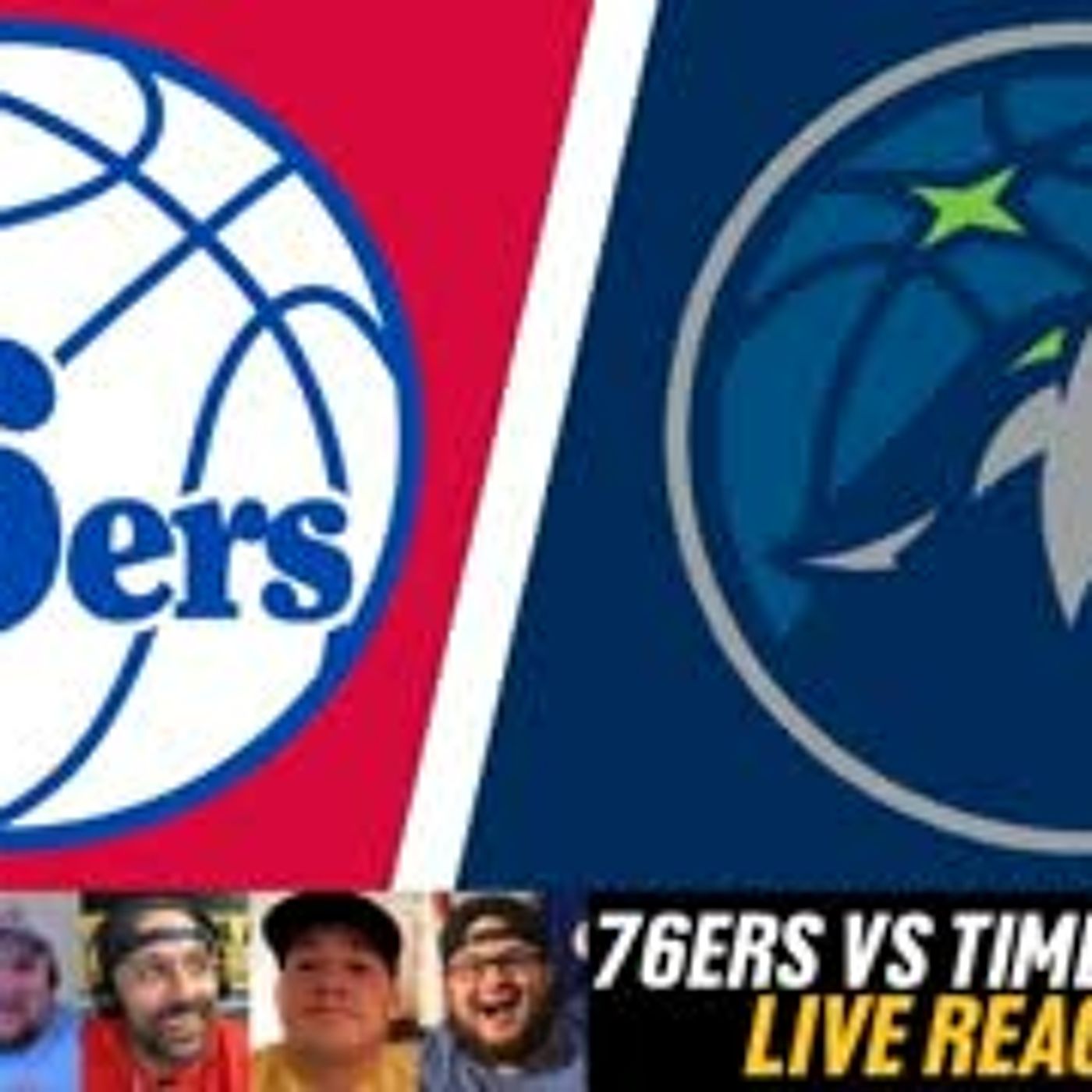 Philadelphia 76ers vs Minnesota Timberwolves LIVE REACTIONS | A2D Wednesday Night episode artwork