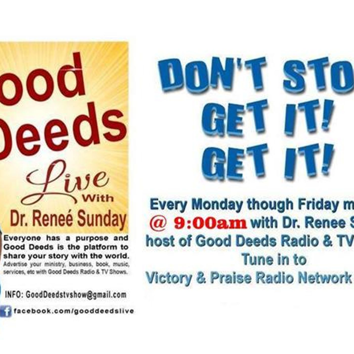 Dr. Renee Sunday\'s show