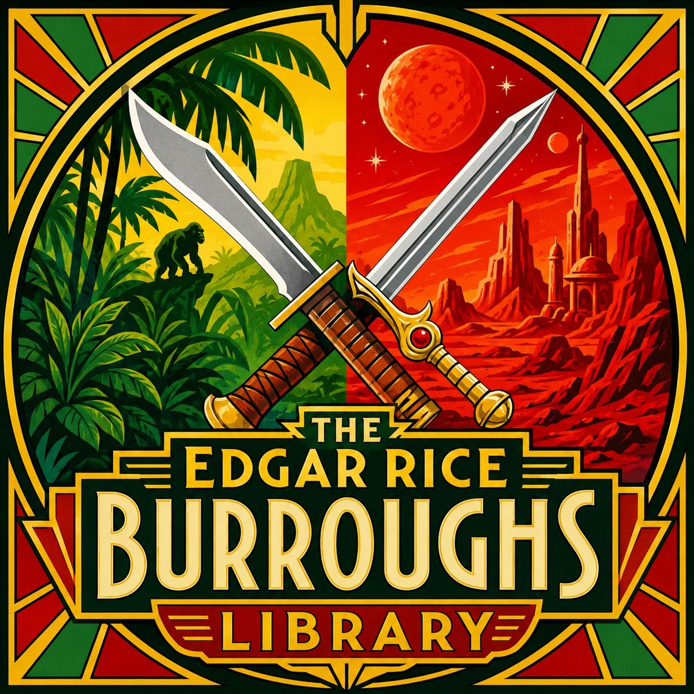 The Edgar Rice Burroughs Library