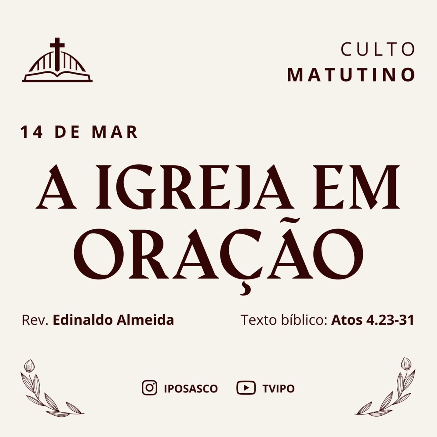 Pregações - Igreja Presbiteriana de Osasco