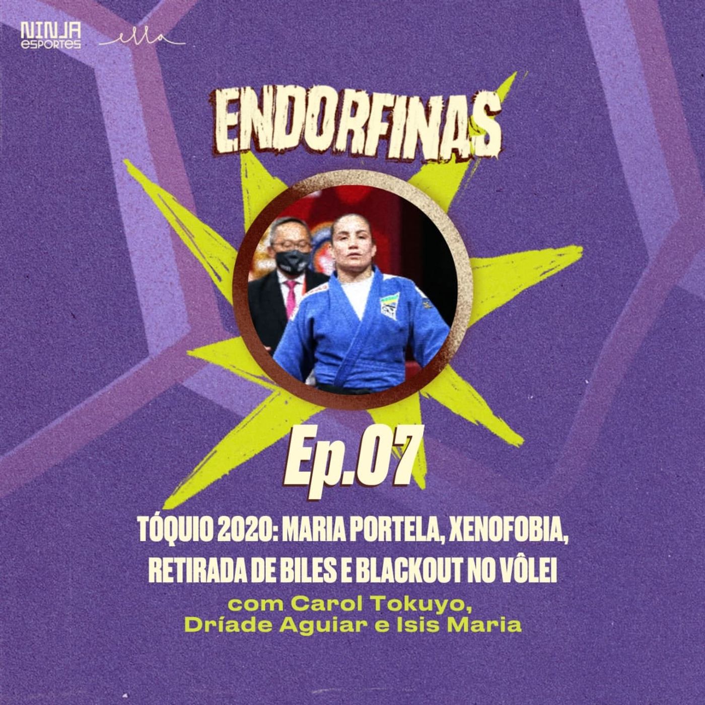 Tóquio 2020: Maria Portela, Xenofobia, Retirada de Biles e Blackout no Vôlei episode artwork