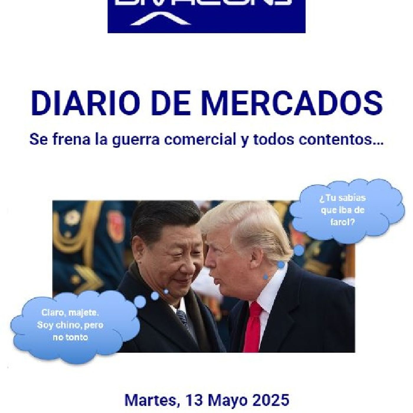 PODCAST en abierto DIARIO DE MERCADOS Martes 13 Mayo 2025 episode artwork