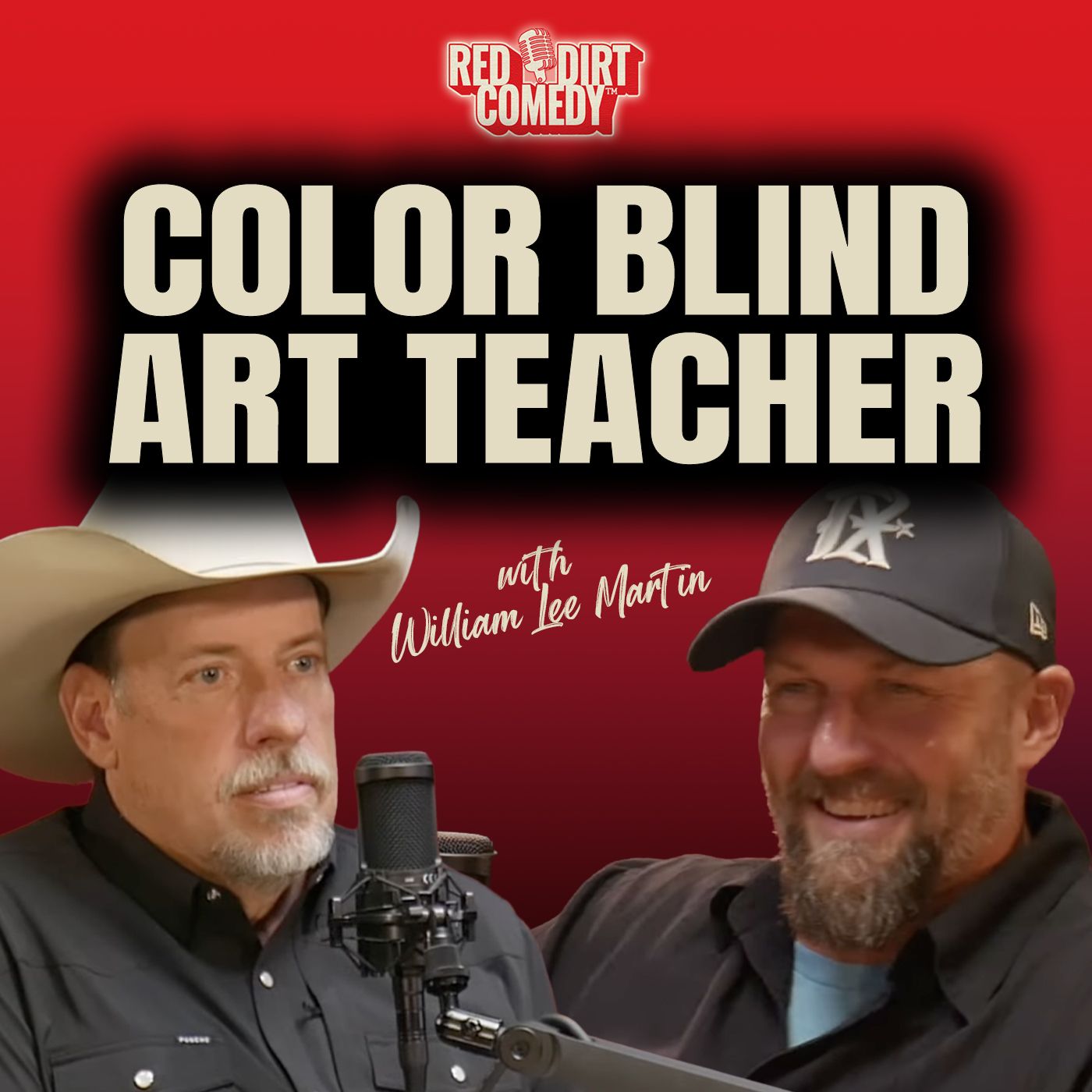 The Red Dirt Comedy Show with William Lee Martin | Chris Brown | Color Blind Art Teacher
