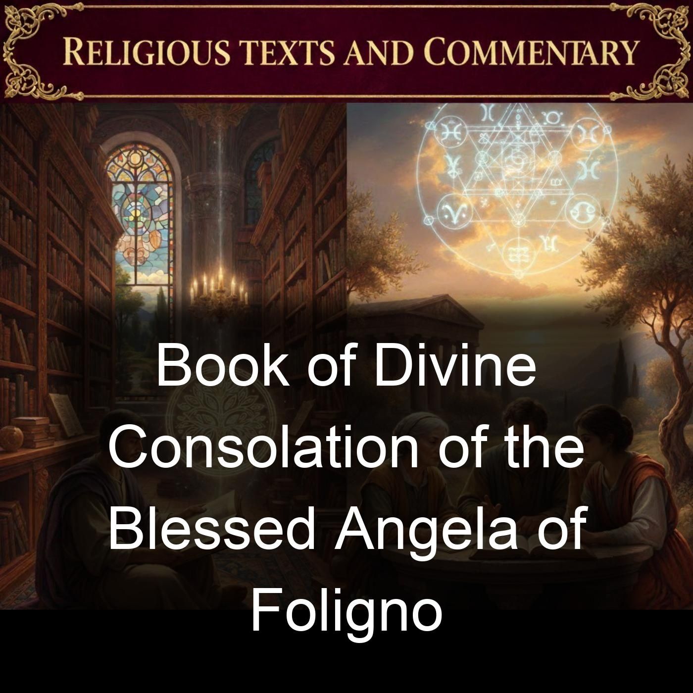 Book of Divine Consolation of the Blessed Angela of Foligno cover art