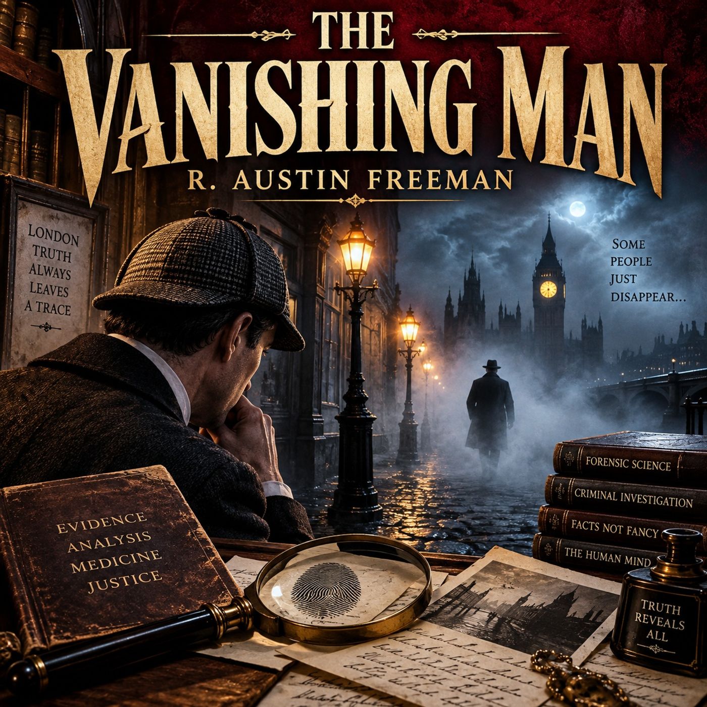 The Vanishing Man by R. Austin Freeman | Classic British Detective Mystery, Dr. Thorndyke & Forensic Crime Fiction Part 1