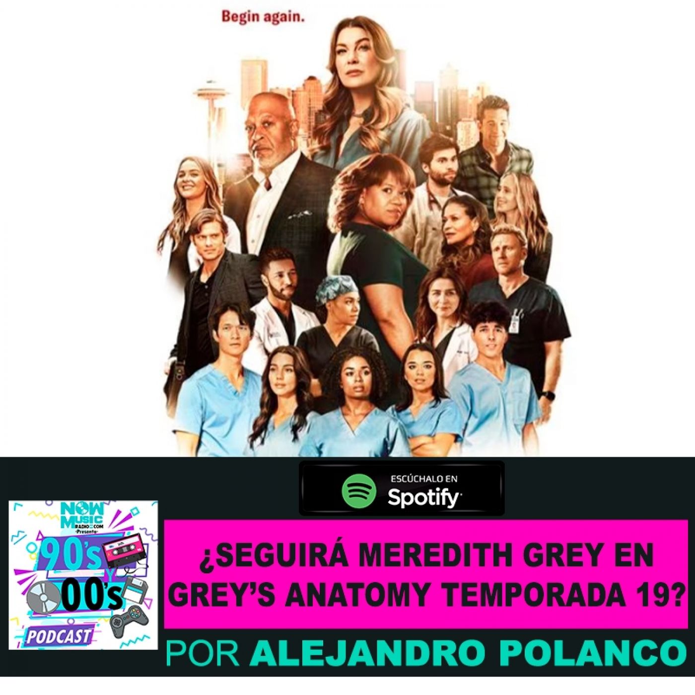 ¿Seguirá Meredith Grey en Grey's Anatomy, temporada 19? episode artwork