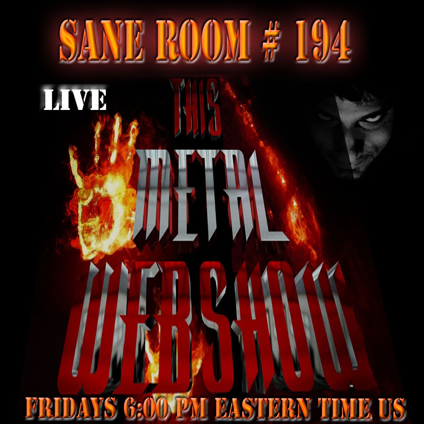 This Metal Webshow Sane Room # 194 Michael Brigham of CONNIPTION LIVE episode artwork