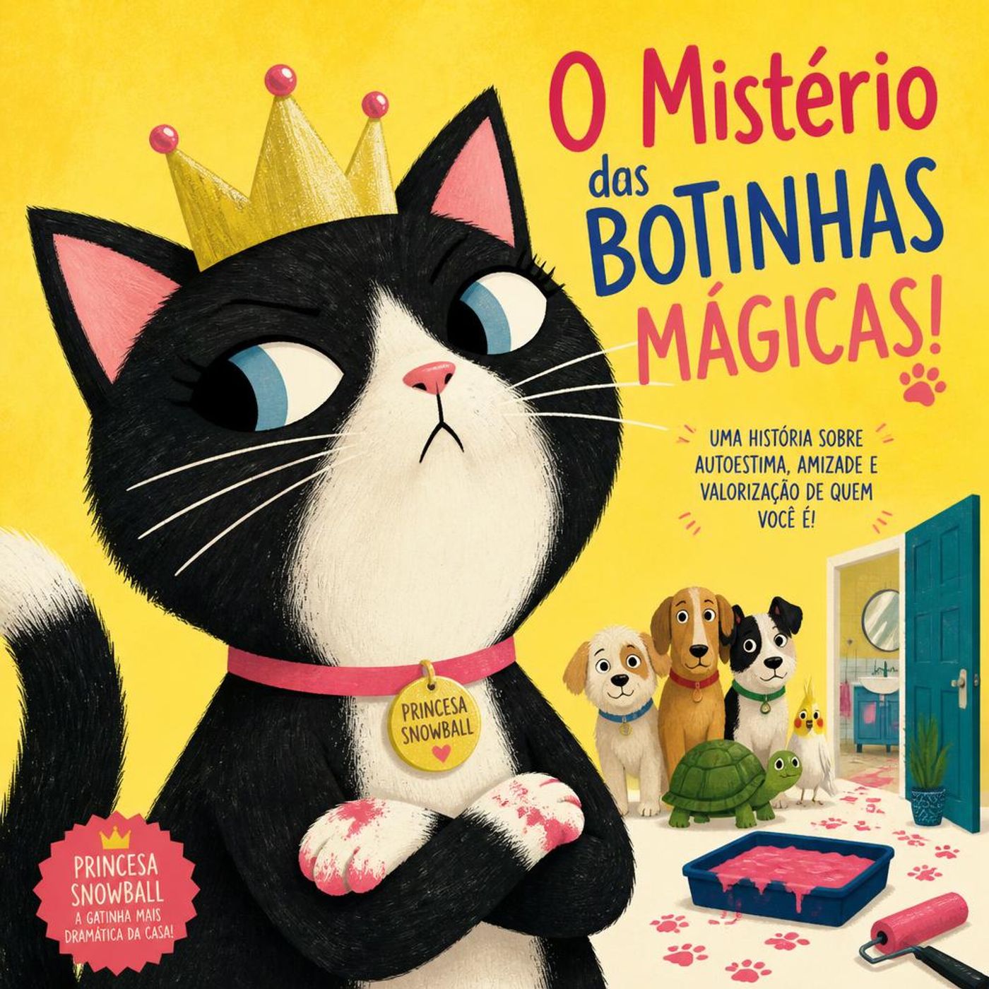 A Gatinha Snowy e o Mistério das Botinhas Desaparecidas ｜【Conto infantil】