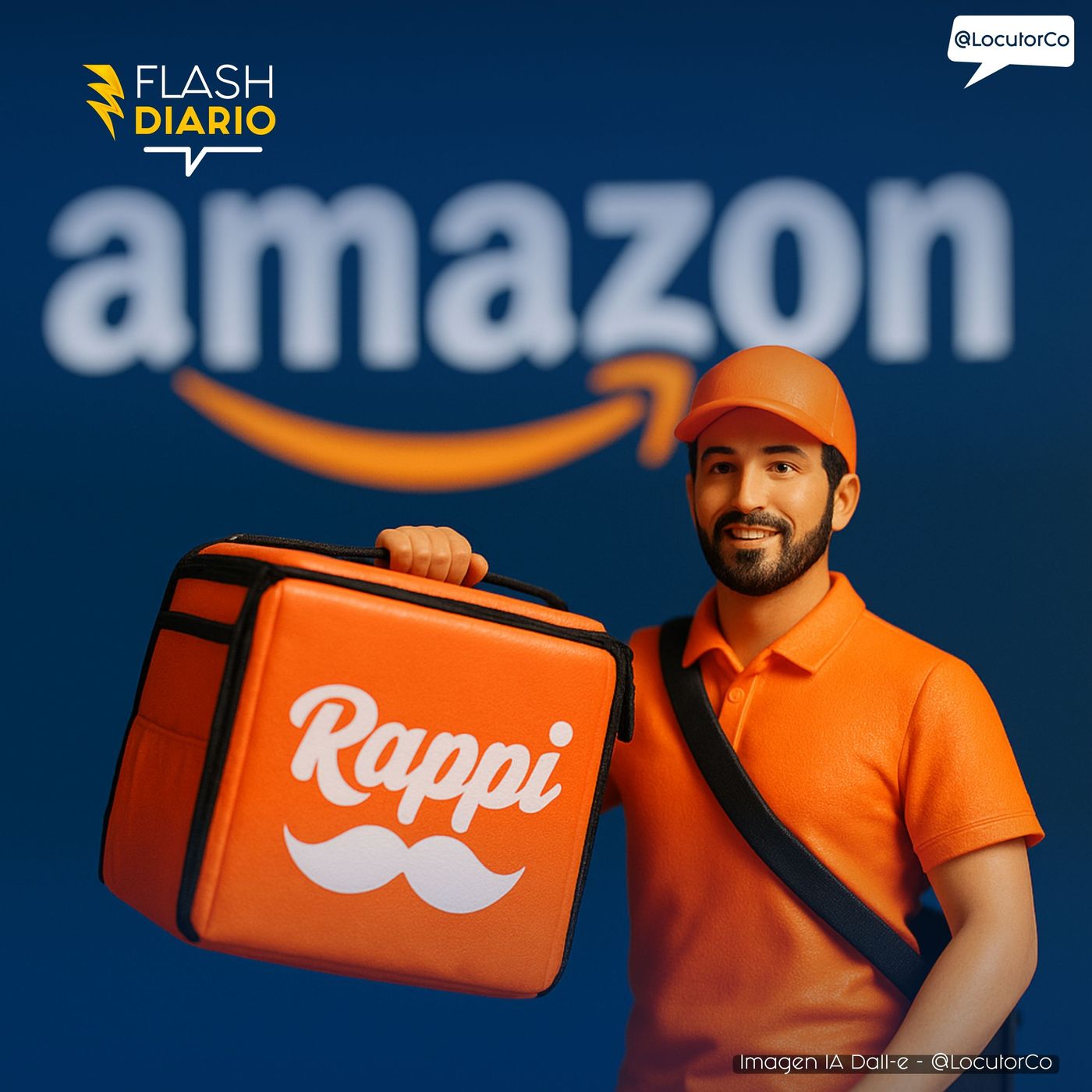 Amazon invierte en Rappi