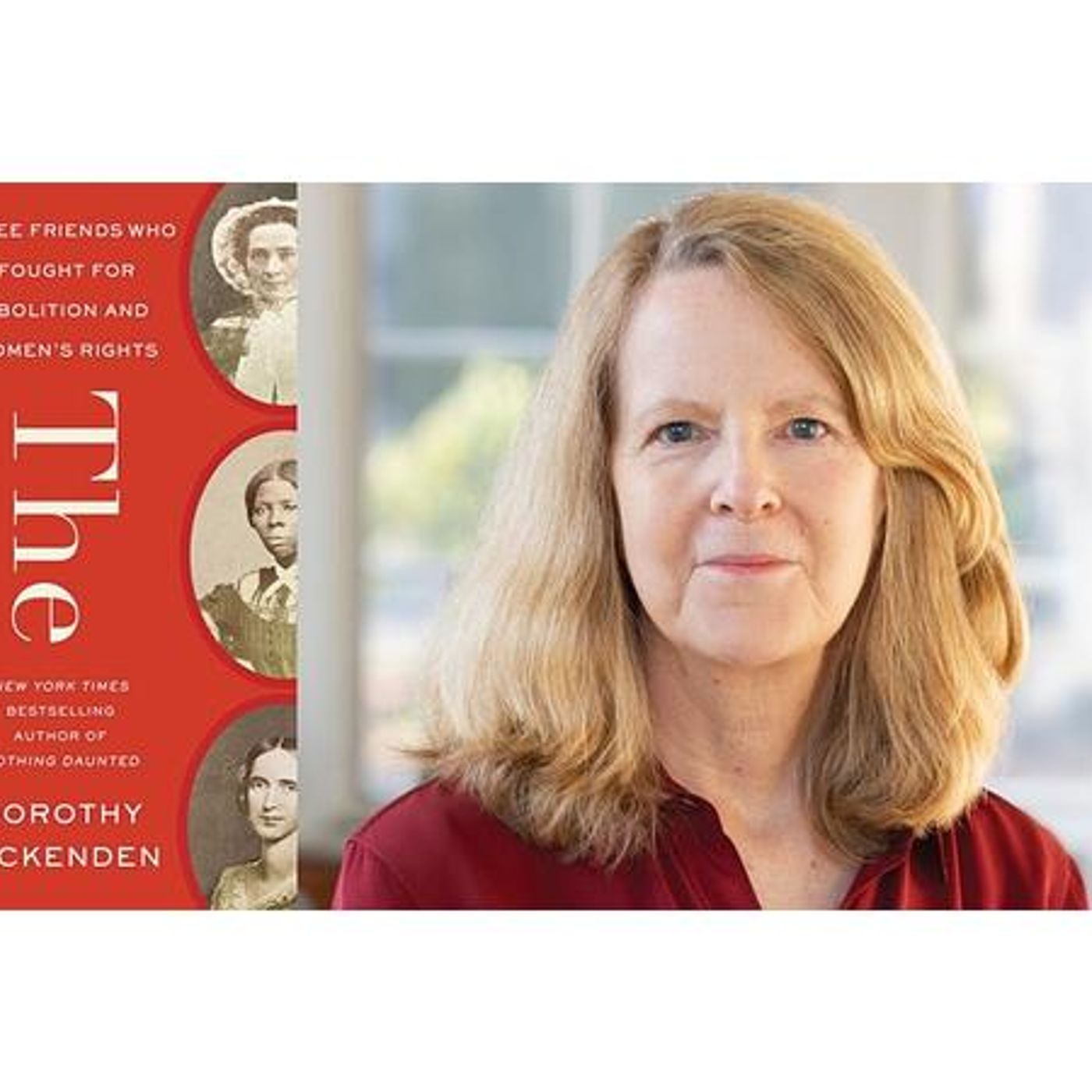Author Dorothy Wickenden discusses #TheAgitators on #ConversationsLIVE episode artwork