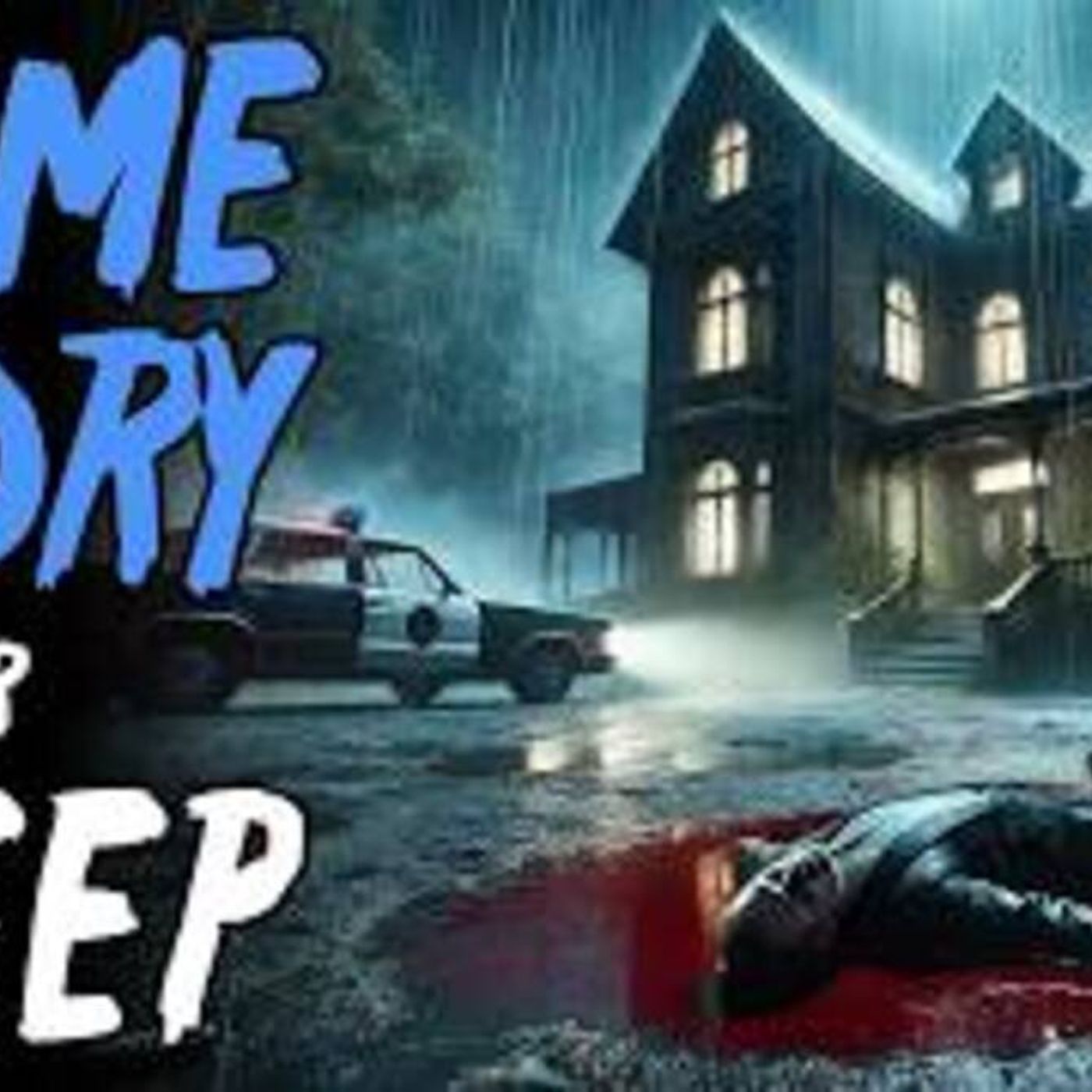 Disturbing True Crime Stories For Sleep With Rain Sound Black Screen Vol. 66 - Mr. Crime For Sleep episode artwork