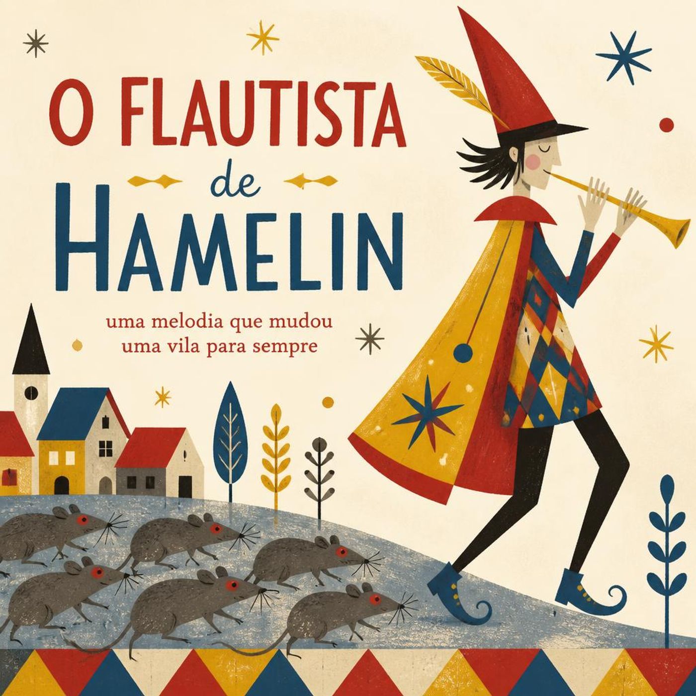 【Conto Clássico】O Flautista de Arco-íris e a Vingança dos Ratos de Hamelin