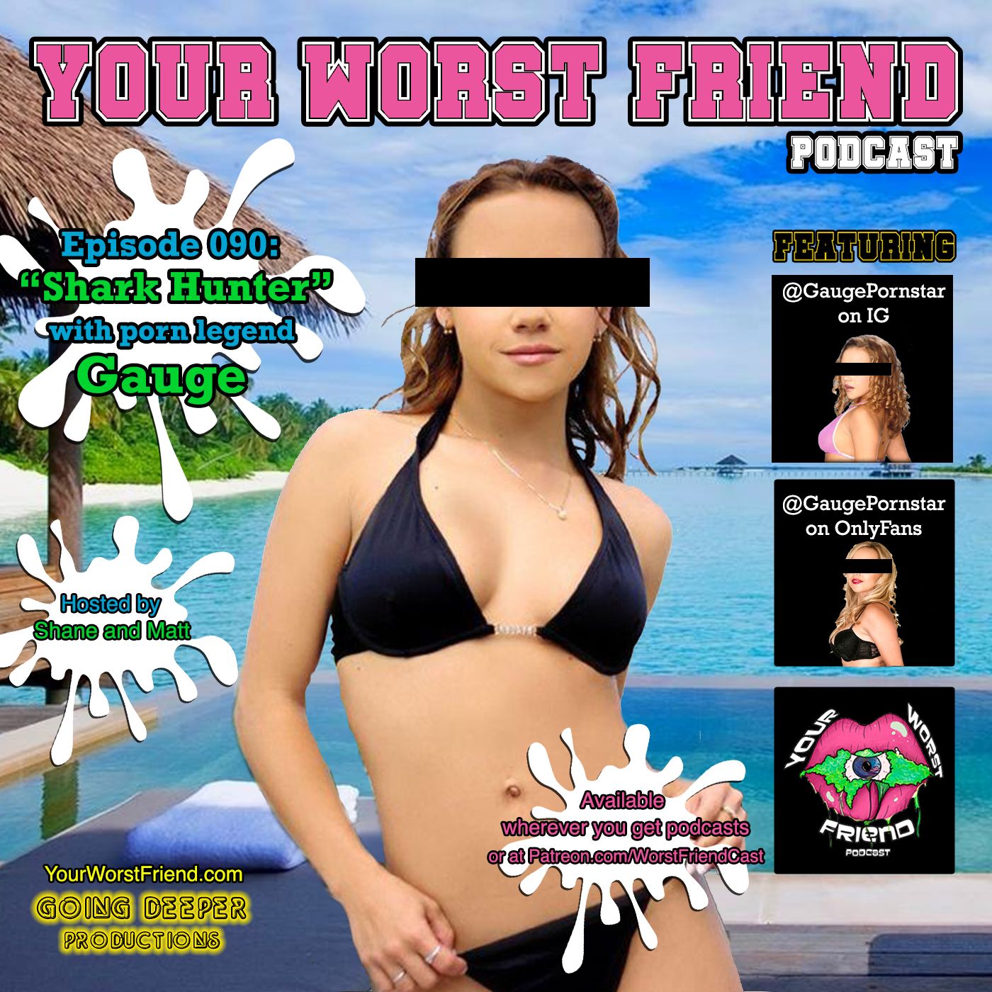 YWF Special Interview: Shark Hunter (starring porn legend Gauge) episode artwork