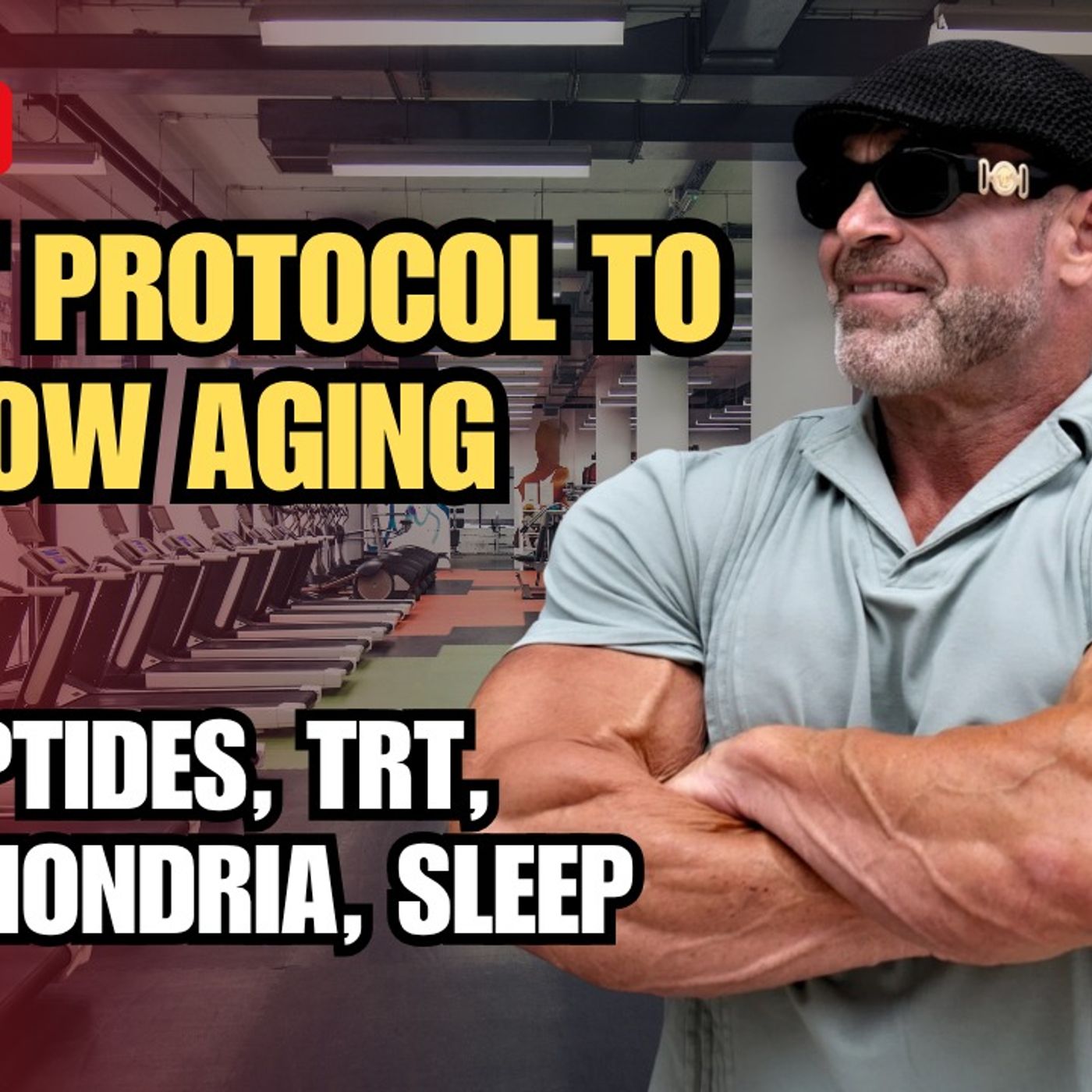 SECRET Protocol to Slow Aging: Peptides, TRT, Mitochondria, Sleep (Jon Andersen) episode artwork