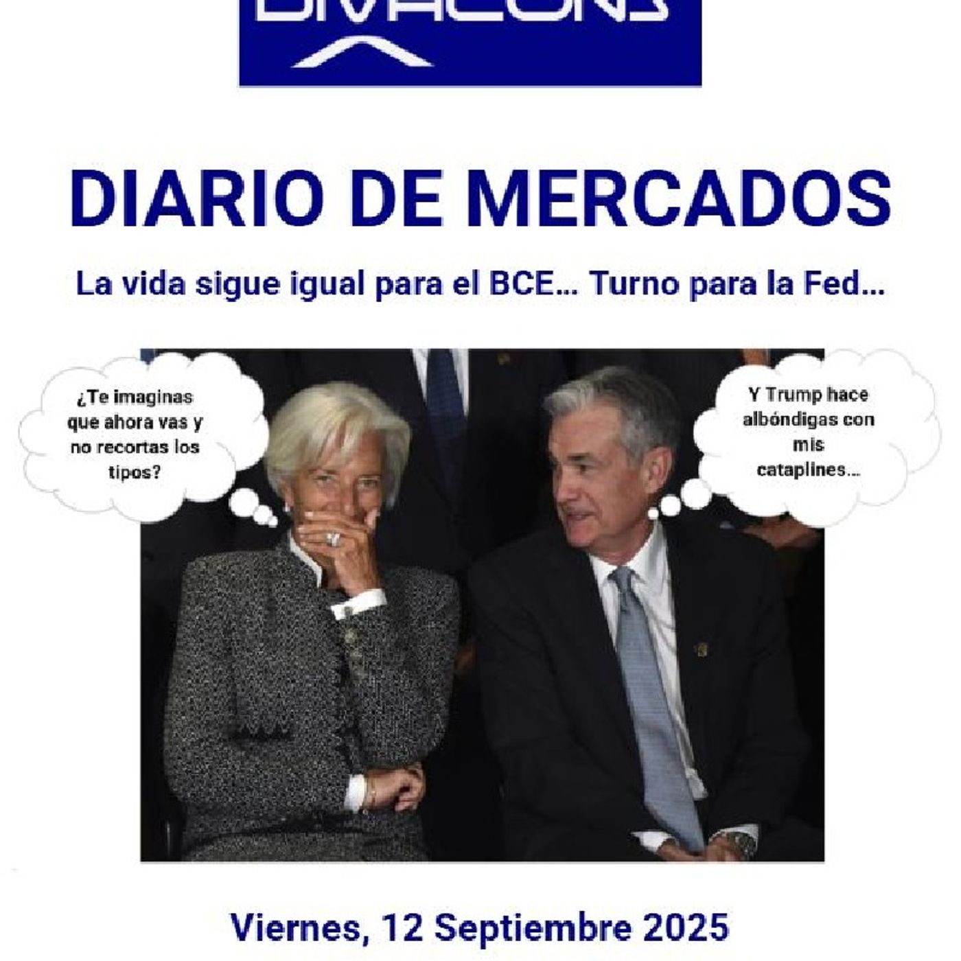 PODCAST PREMIUM DIARIO DE MERCADOS Viernes 12 Septiembre 2025 episode artwork