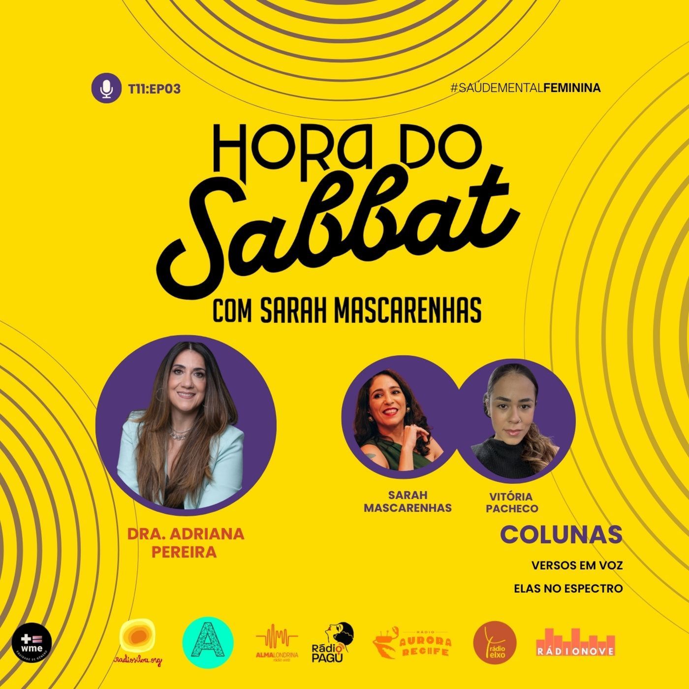 T11 EP3 - Saúde da Mulher com dra. Adriana Pereira episode artwork