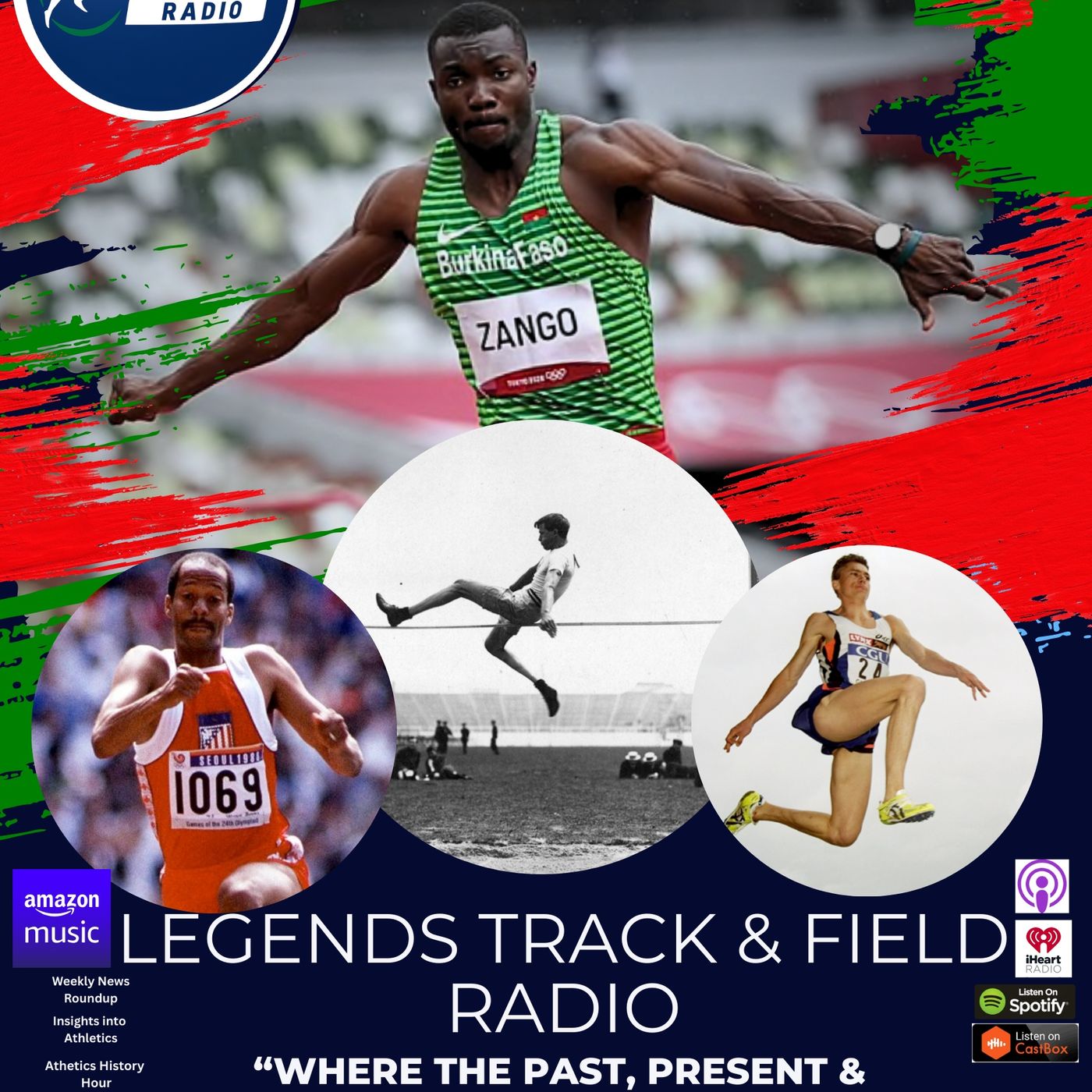 “Defying Gravity & Shaping History: Global Athletics, Triple Jump Legends, and the Making of Modern Track & Field” episode artwork