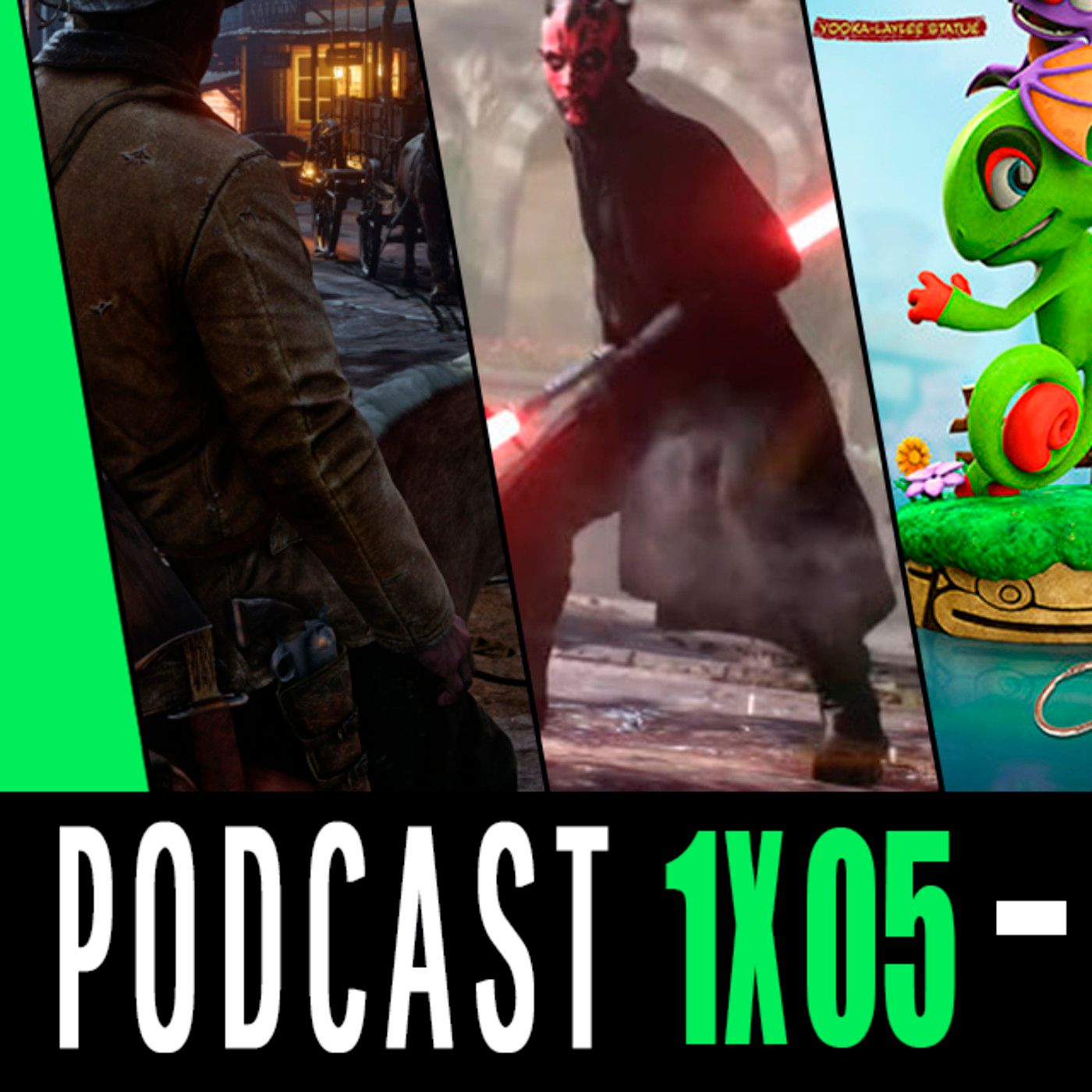 PODCAST SOULMERS 1x05 Red Dead Redemption 2, Battlefront 2, Cod WW2, FIFA 18, Cuphead, Hollow Knight episode artwork
