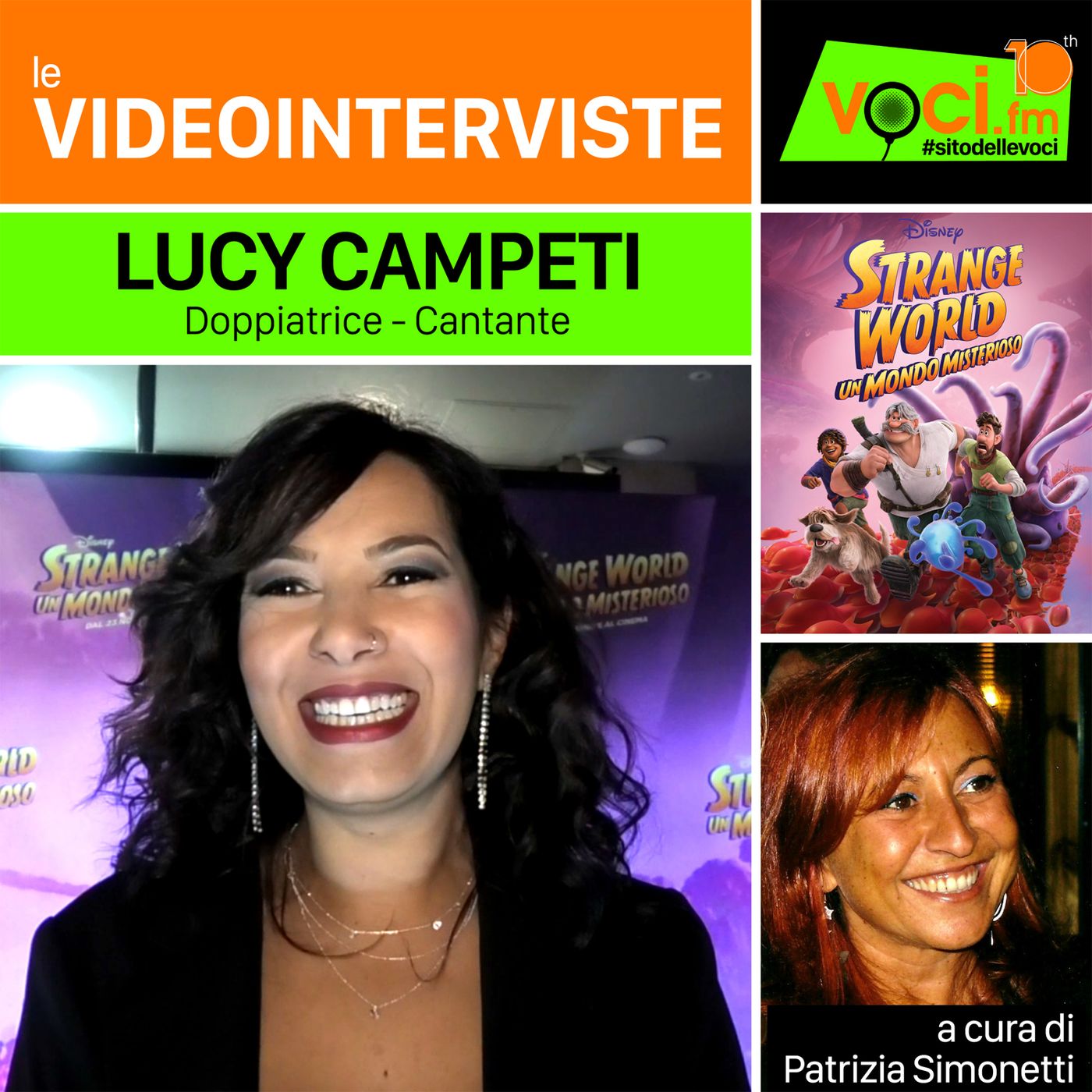 LUCY CAMPETI (Strange World) su VOCI.fm - clicca play e ascolta l'intervista episode artwork
